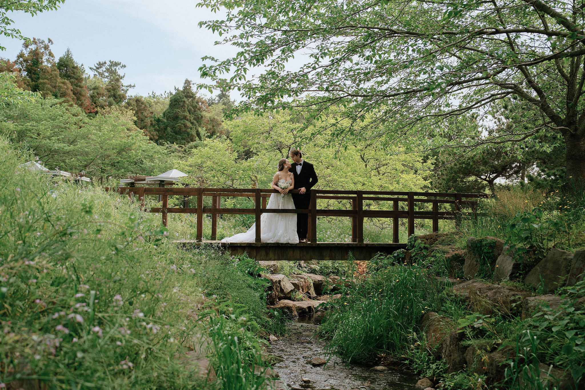 Jeju Pre-Wedding Photoshoot | Sangye-dong Forest, Yerae Ecological Park & Hyeopjae Beach at Yerae Ecological Park pre-wedding photo
