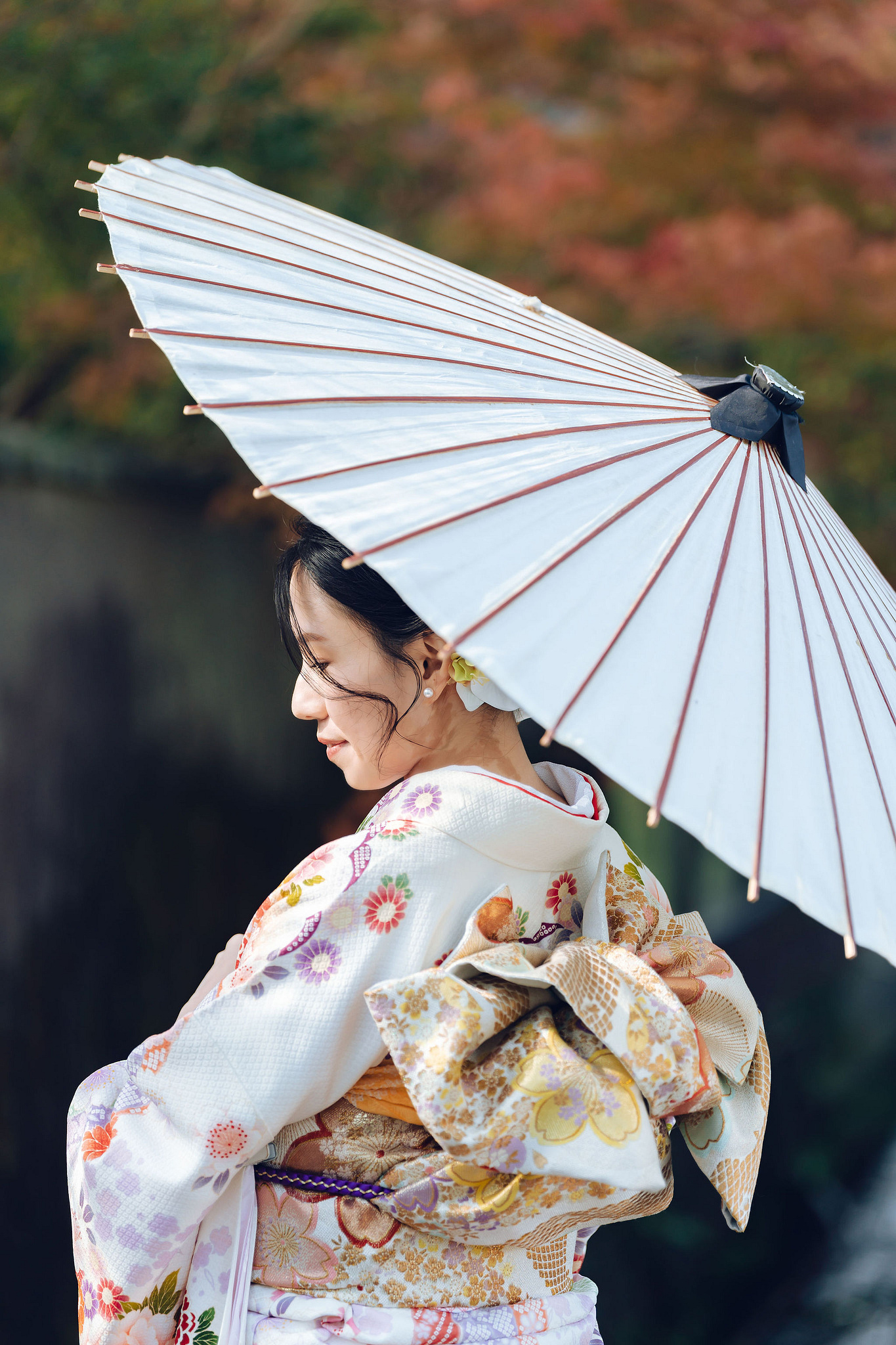 Kyoto Pre-Wedding Photoshoot | Traditional Higashiyama, Arashiyama Hills & Nighttime Railway at Traditional Streets, Higashiyama pre-wedding photo
