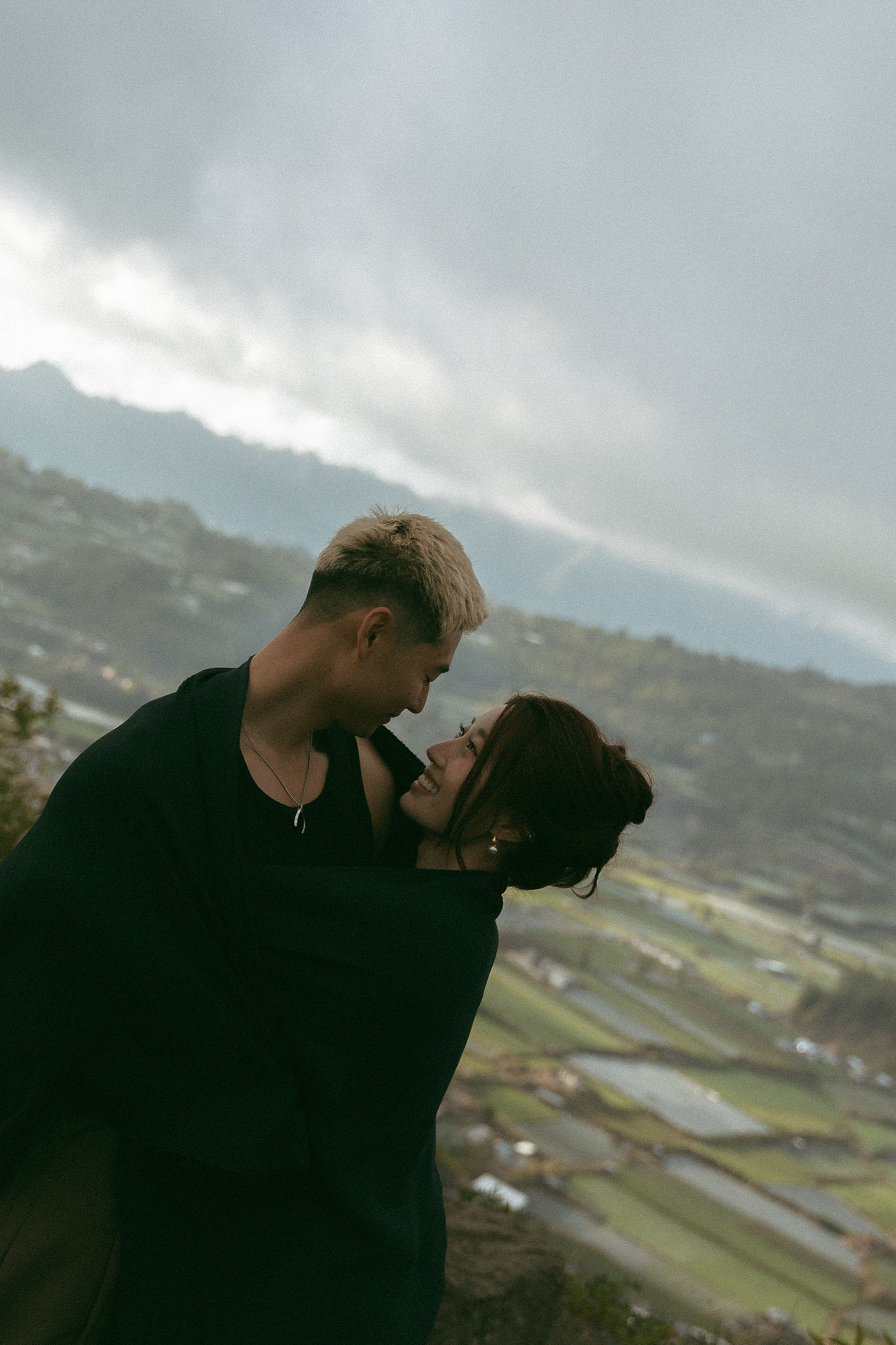 Bali Pre-Wedding Photoshoot | Mt. Batur Pinggan Village, Gelato Diner & Black Sand Beach at Mt. Batur - Pinggan Village   pre-wedding photo