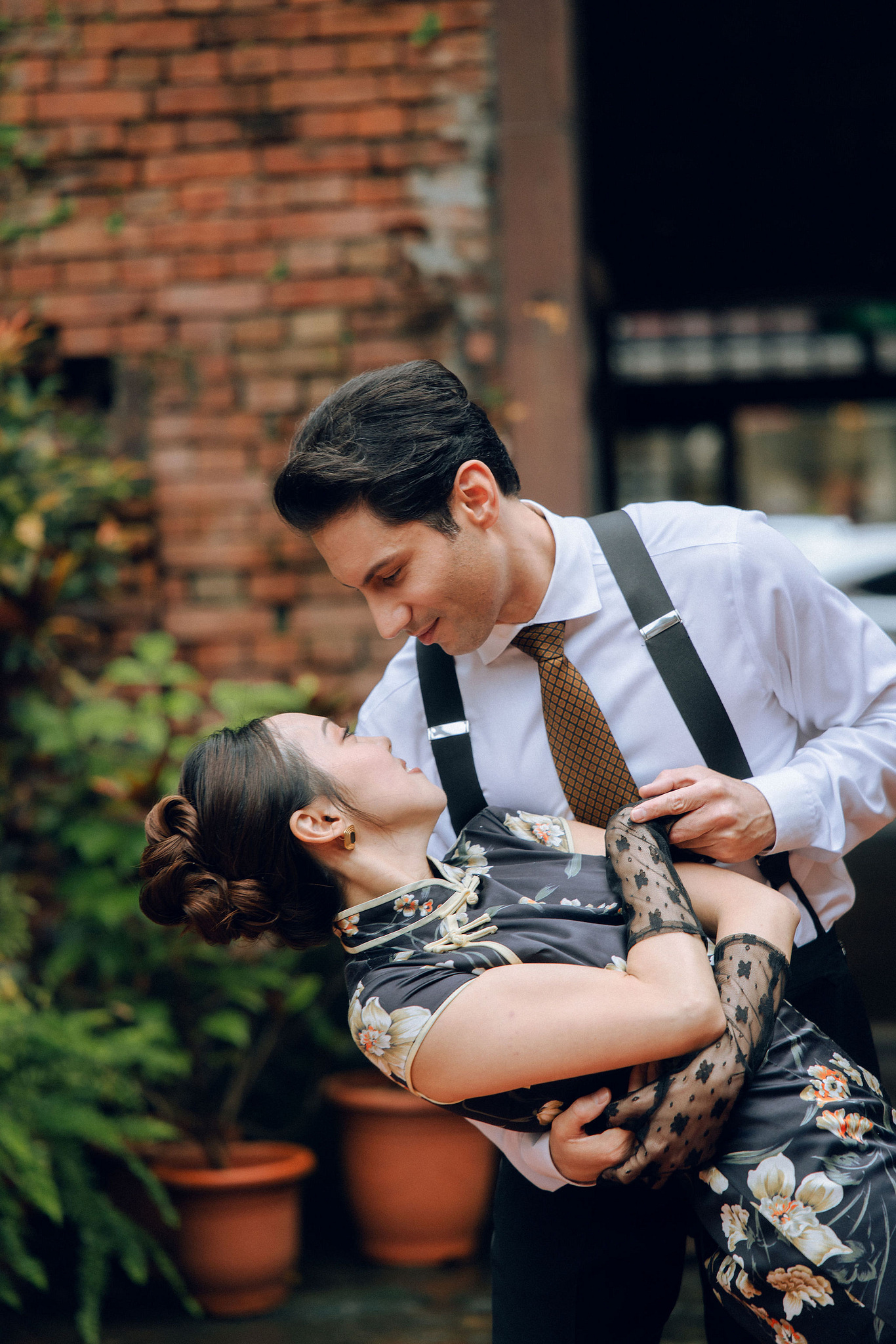 Taiwan Pre-Wedding Photoshoot | Bopiliao Historical Block, Nanya Rocks, Jinguashi & Jiufen at Bopiliao Historical Block pre-wedding photo