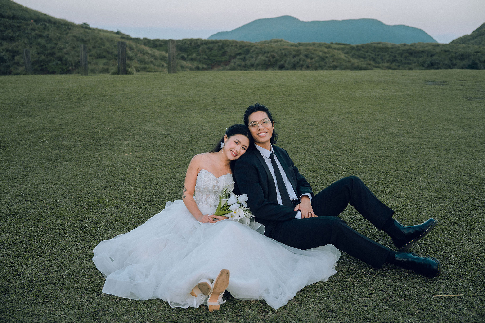 Taiwan Pre-Wedding Photoshoot | Lin Family Mansion, Dadaocheng & Yangmingshan at Yangmingshan pre-wedding photo