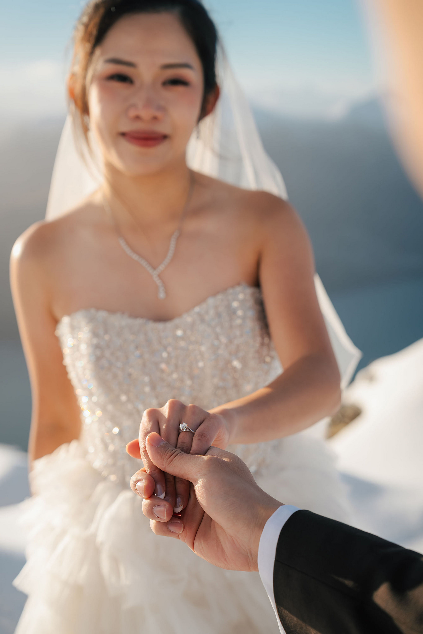 New Zealand Pre-Wedding Photoshoot | Lake Wakatipu & Cecil Peak, Glacier & Mount Cook National Park at Lake Wakatipu & Cecil Peak pre-wedding photo