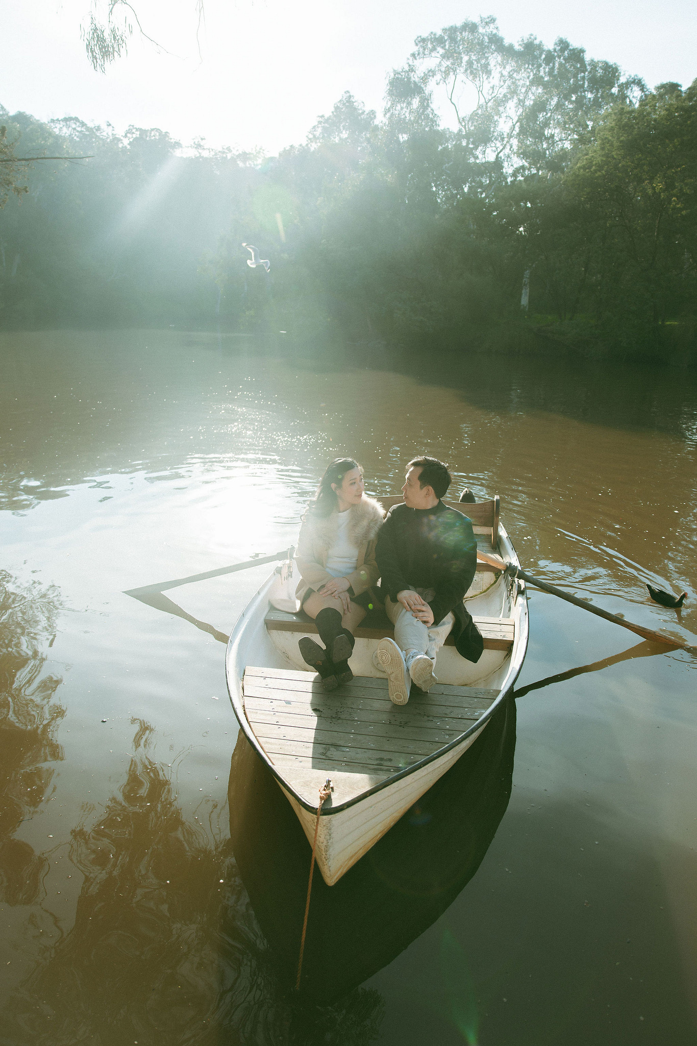 Melbourne Pre-Wedding Photoshoot | Gum Gully Farm, Studley Park & Carlton Gardens at Studley Park pre-wedding photo