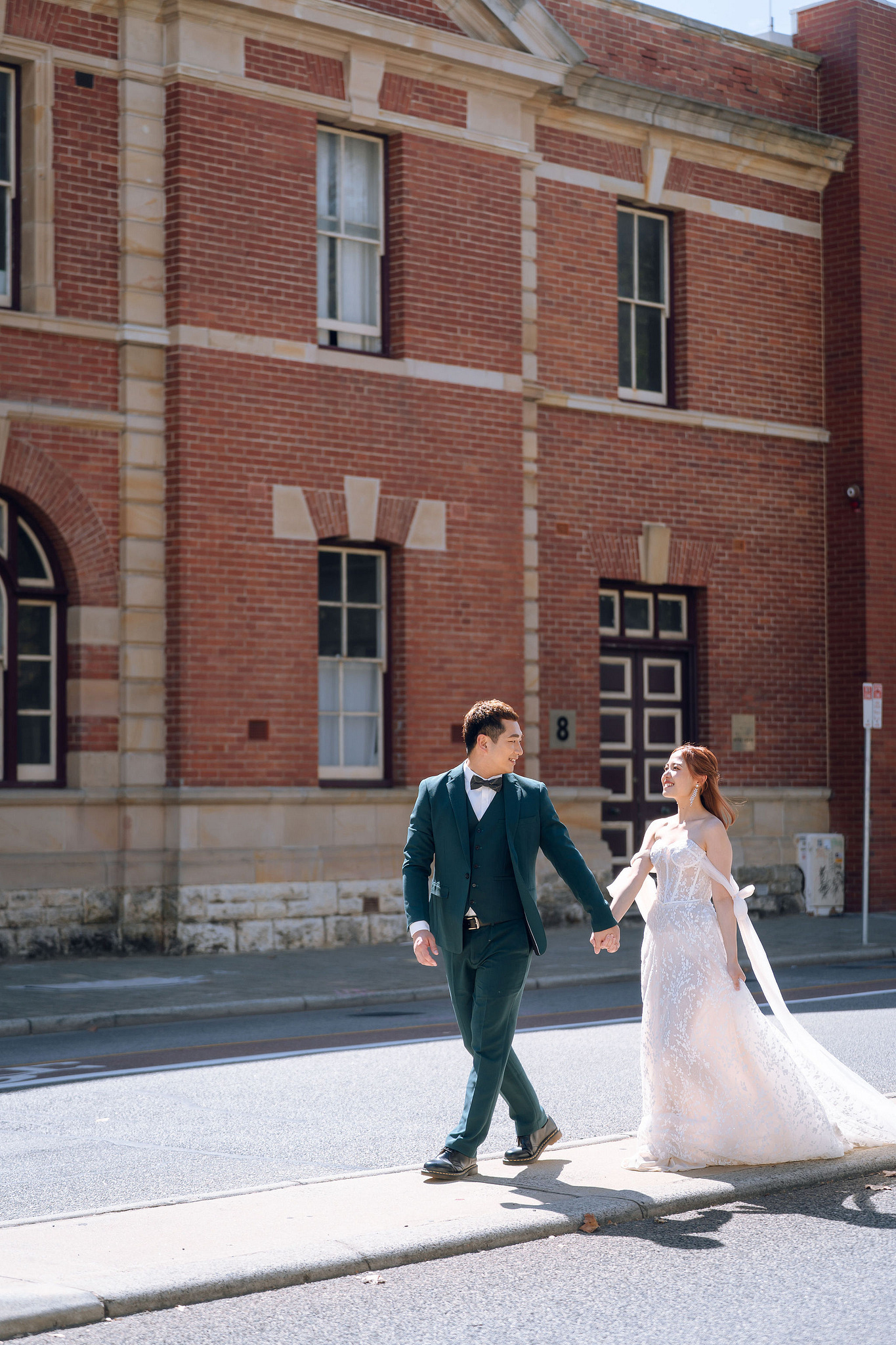 Perth Pre-Wedding Photoshoot | Fremantle, Blue House, Lancelin & Lancelin Beach at Fremantle pre-wedding photo