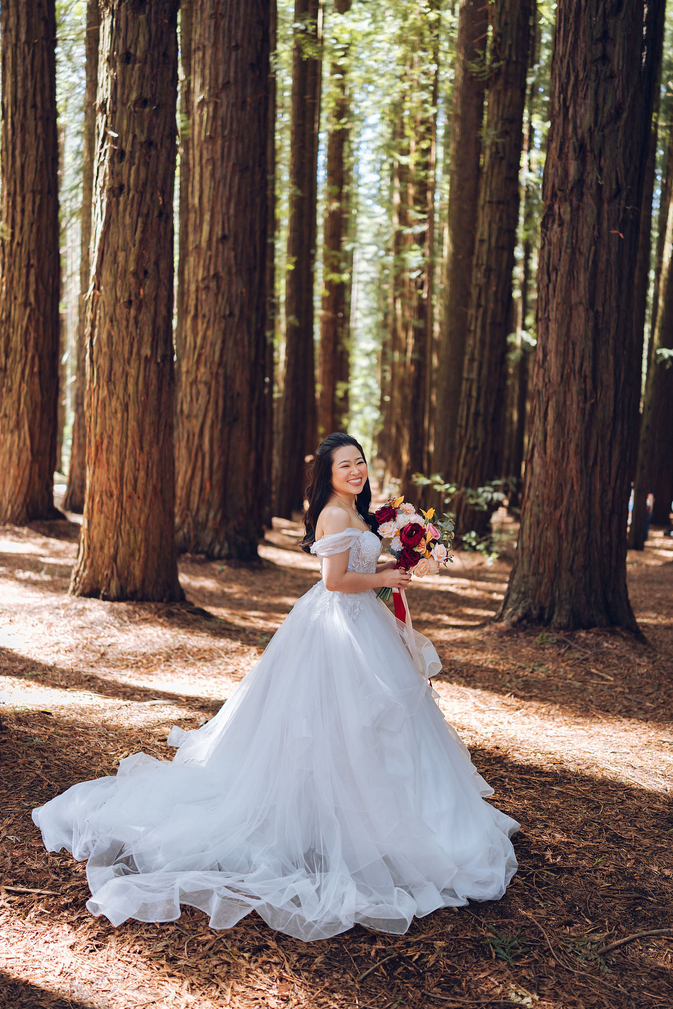 Melbourne Pre-Wedding Photoshoot | Redwood Forest, The Farm & Half Moon Bay at Redwood Forest pre-wedding photo