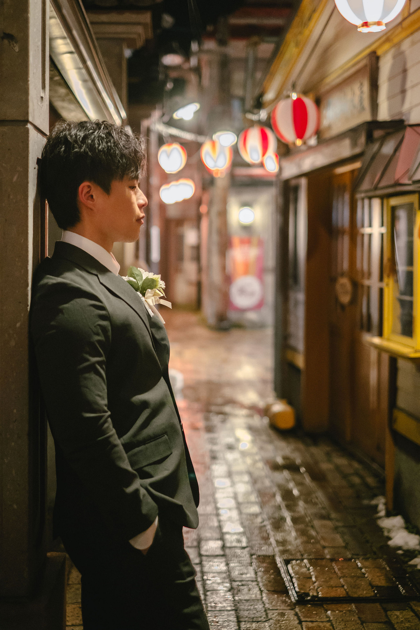 Hokkaido Pre-Wedding Photoshoot | Nakajima Park & Otaru City at Nakajima Park & Otaru City pre-wedding photo
