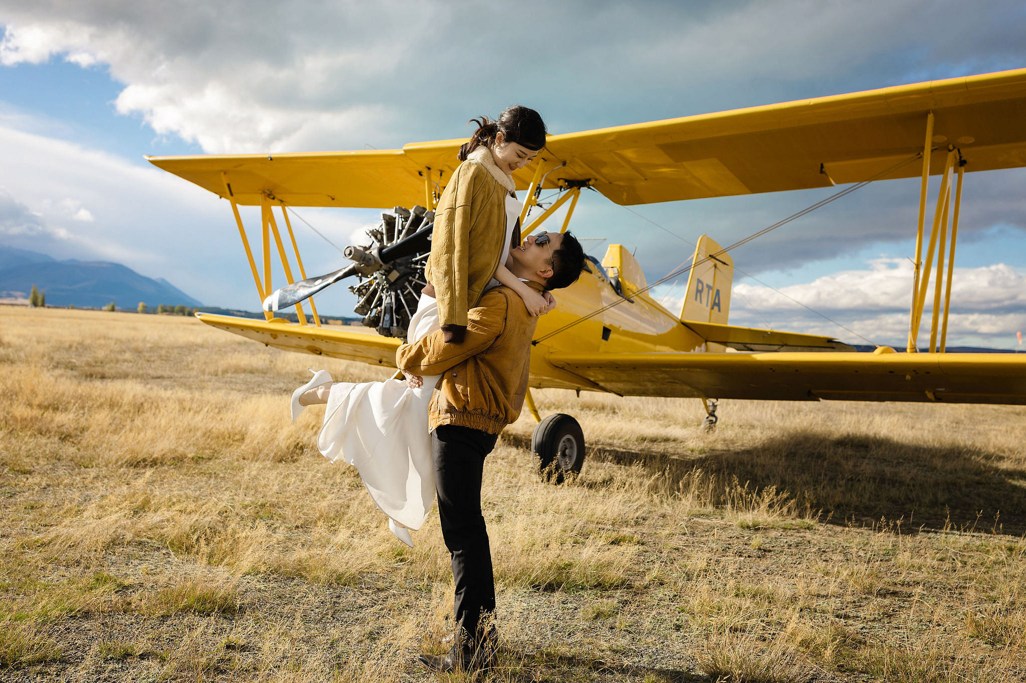 New Zealand Pre-Wedding Photoshoot | South Island at South Island pre-wedding photo