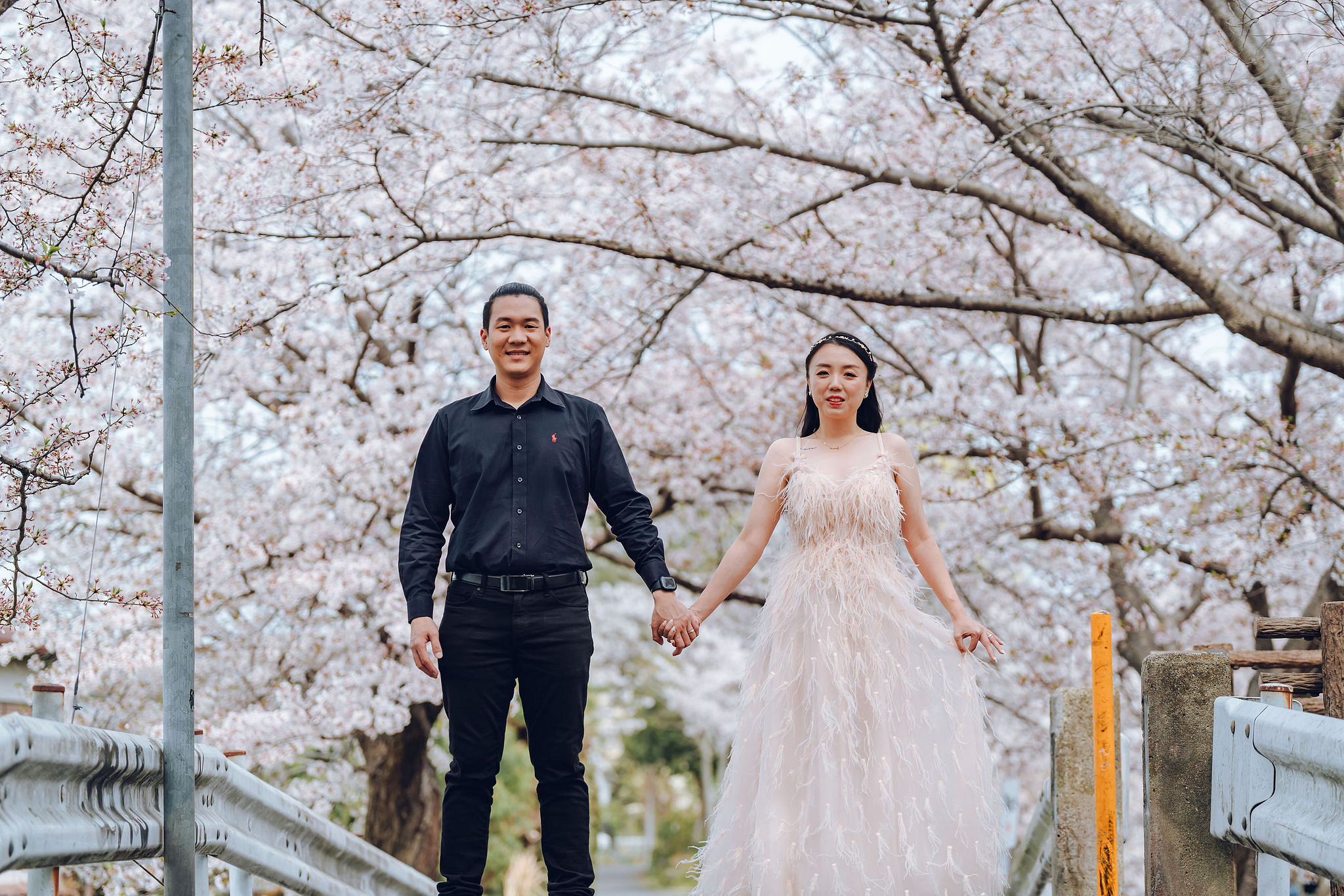 Kyoto Pre-Wedding Photoshoot | Historic Higashiyama Streets, Keage Incline & Nara Park at Keage Incline & Kamo Riverbanks pre-wedding photo