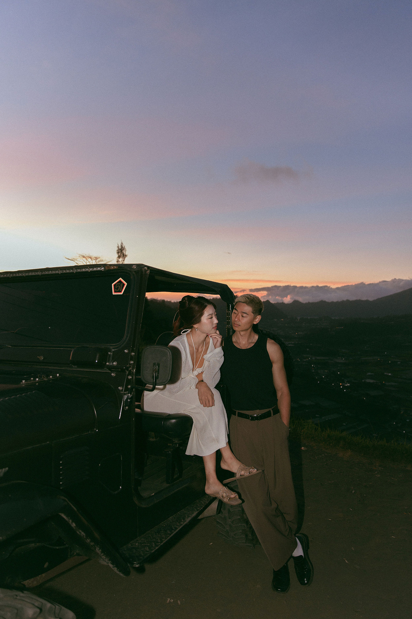 Bali Pre-Wedding Photoshoot | Mt. Batur Pinggan Village, Gelato Diner & Black Sand Beach at Mt. Batur - Pinggan Village   pre-wedding photo