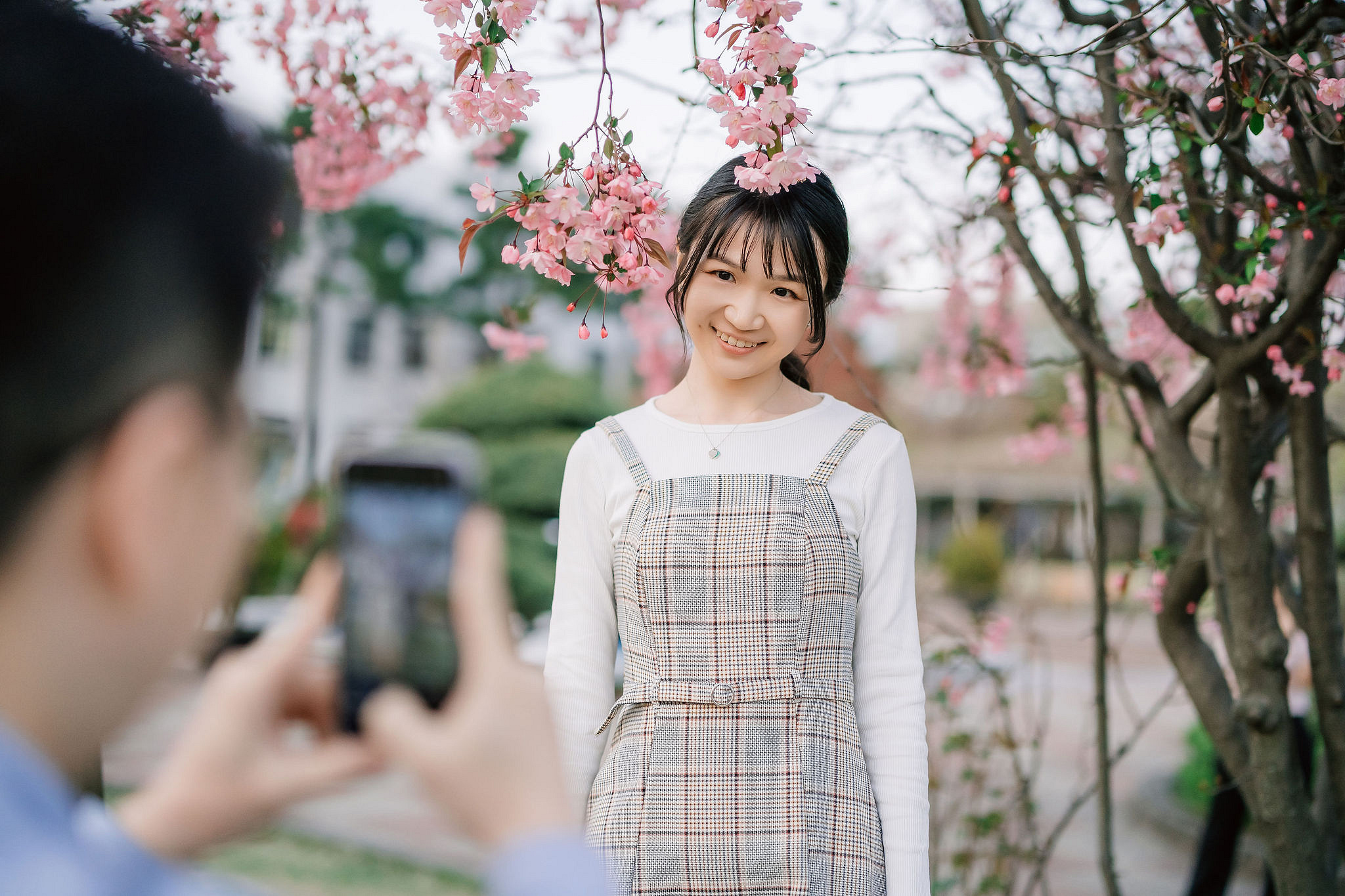 Seoul Pre-Wedding Photoshoot | Seoul Forest, Namsangol Hanok Village & Samcheong-dong at Samcheong-dong Cafe Streets pre-wedding photo
