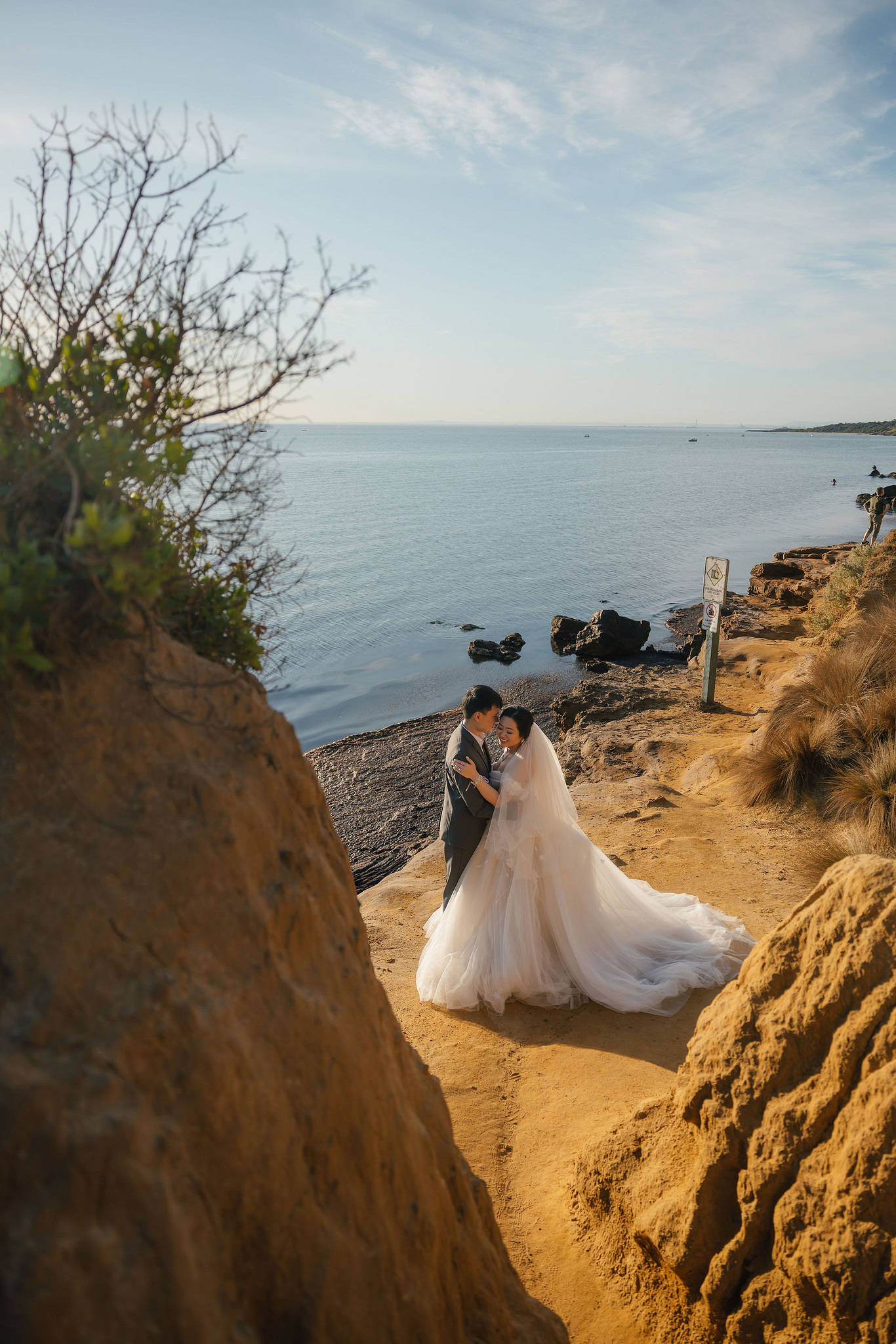 Melbourne Pre-Wedding Photoshoot | Redwood Forest, The Farm & Half Moon Bay at Half Moon Bay pre-wedding photo