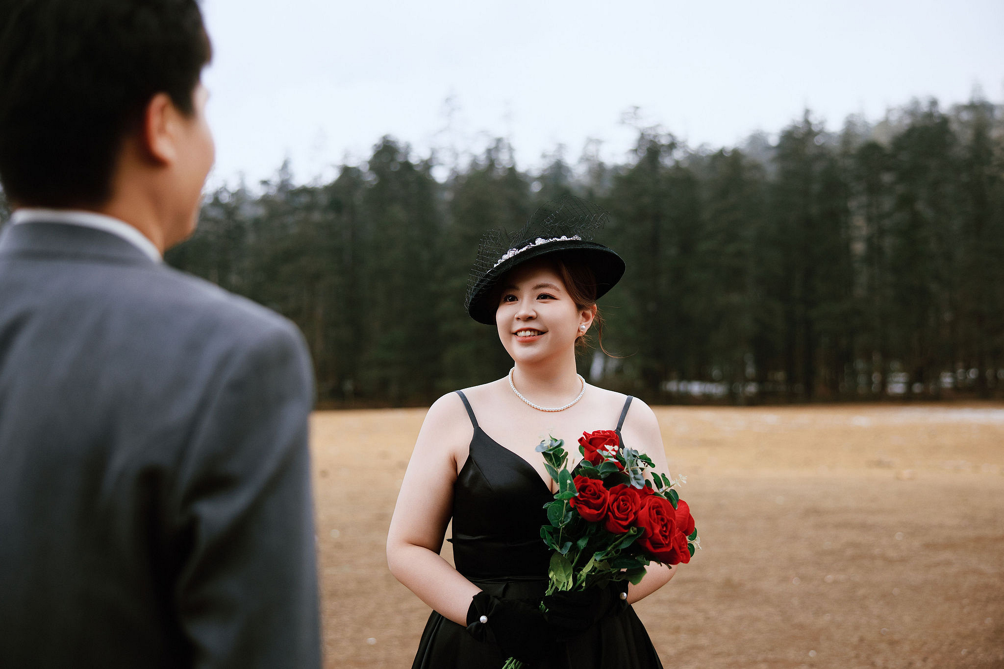 Lijiang Pre-Wedding Photoshoot | Spruce Meadow, Blue Moon Valley & Alpine Lake at Spruce Meadow pre-wedding photo