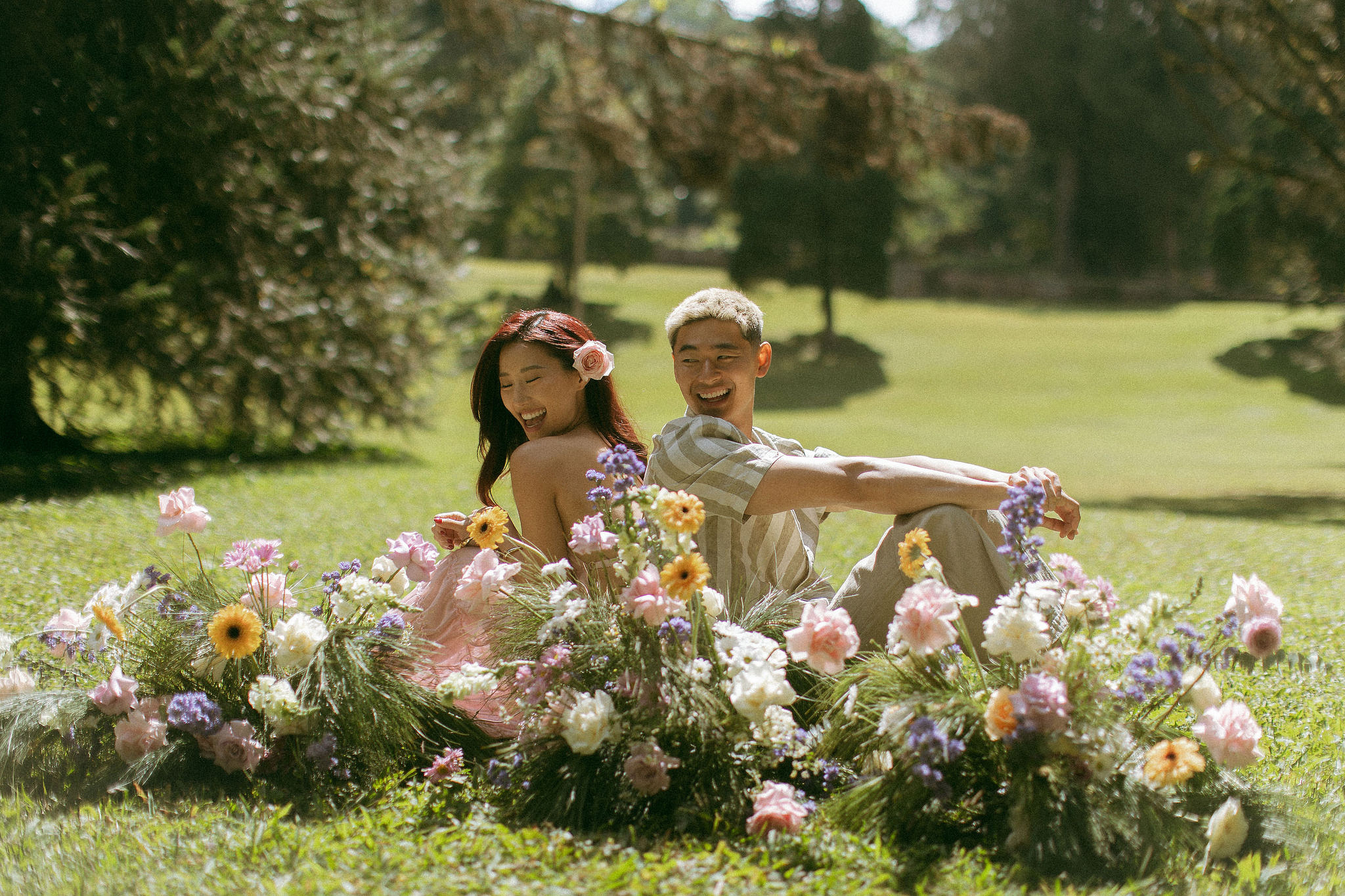 Bali Pre-Wedding Photoshoot | Lake Tamblingan, Kebun Raya Botanic Gardens & Blangsinga Waterfall at Botanic Gardens pre-wedding photo