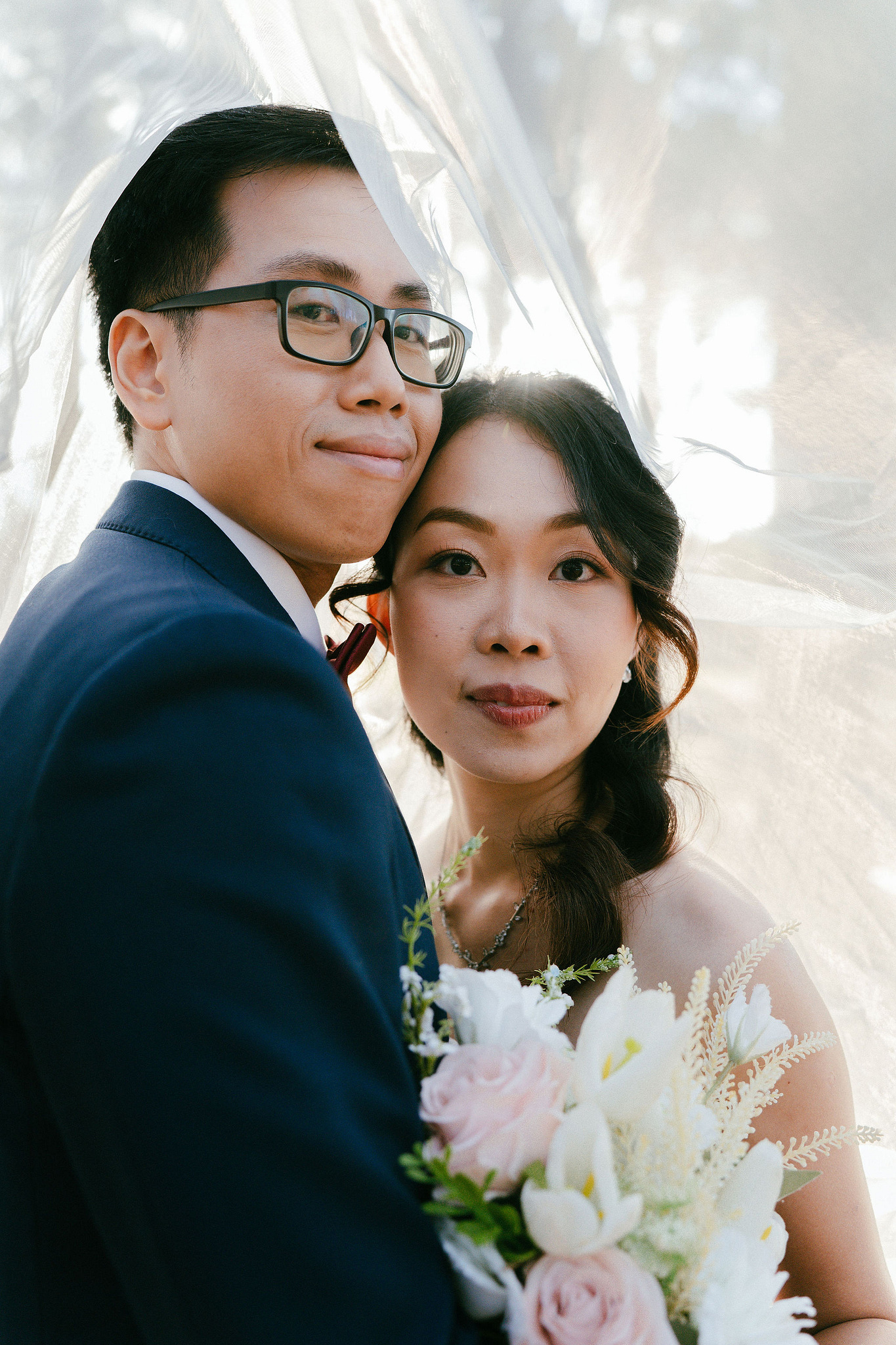 Perth Pre-Wedding Photoshoot | State Buildings & Wanneroo Pines at Wanneroo Pines pre-wedding photo