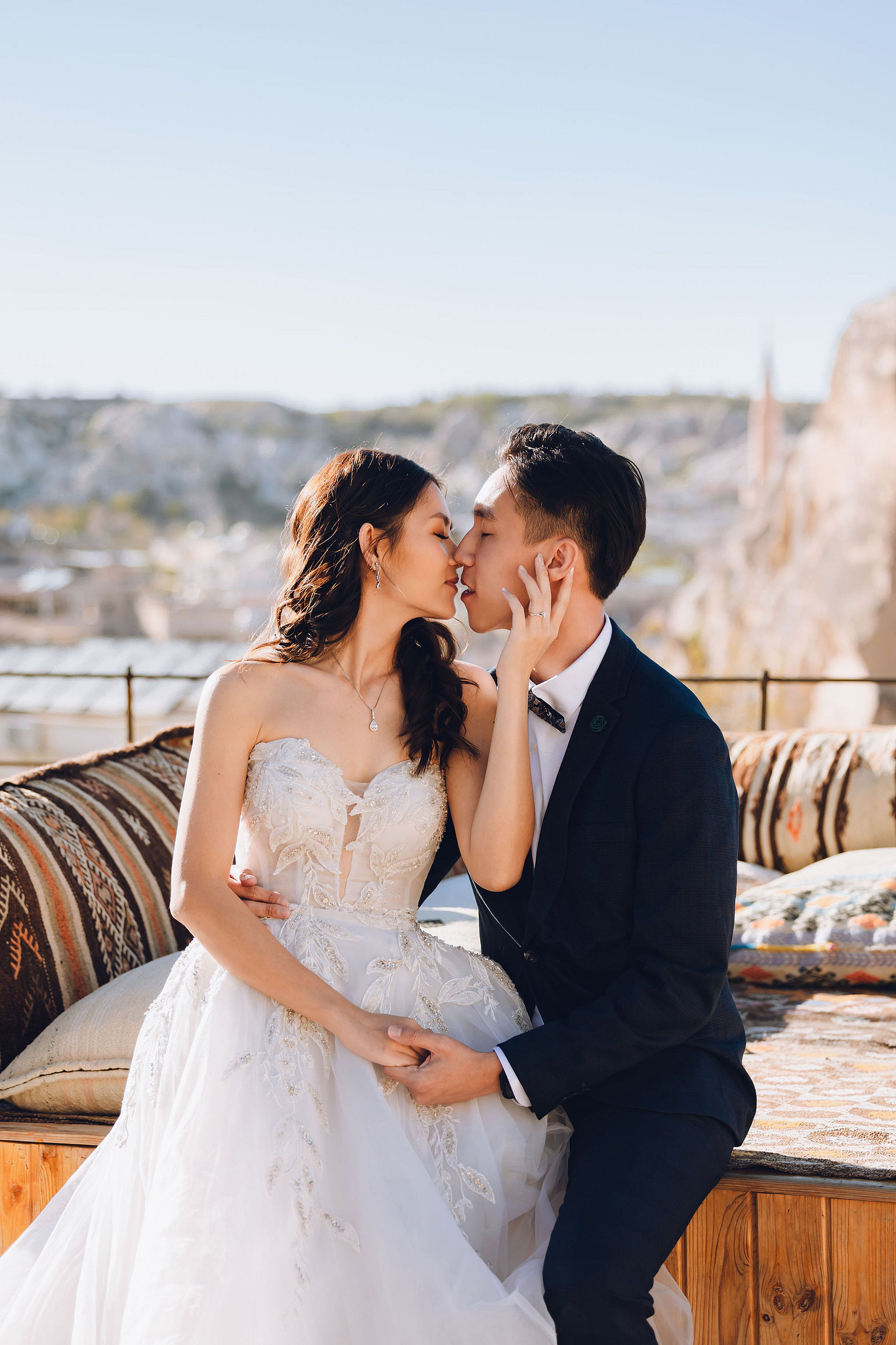 Cappadocia Pre-Wedding Photoshoot | Love Valley, Rooftop Terrace, Horse Ranch & Canyon at Valley & Rooftop Hotel   pre-wedding photo