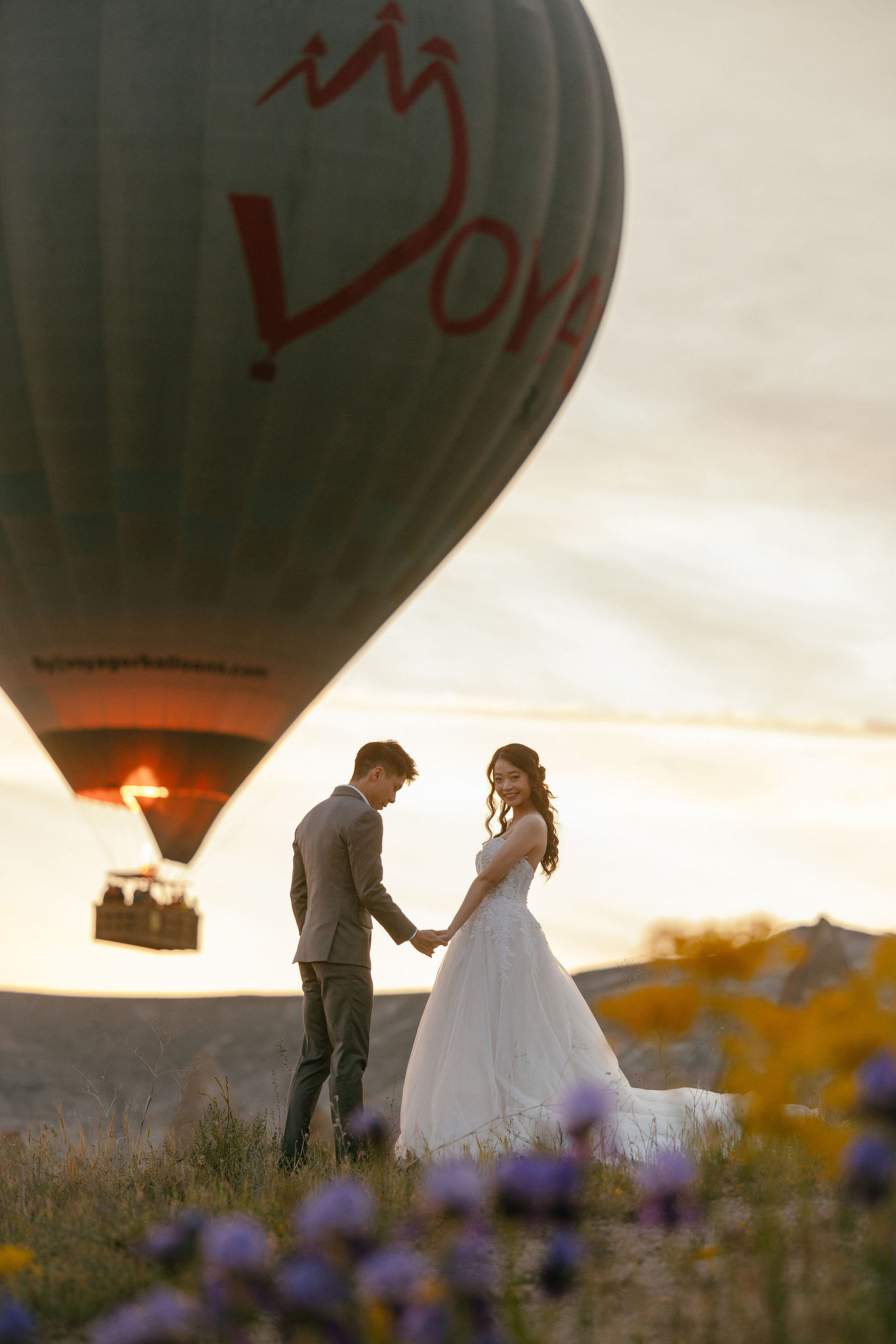 Cappadocia Pre-Wedding Photoshoot | Love Valley, Horse Ranch, Slot Canyons & Pigeon Valley at Love Valley pre-wedding photo