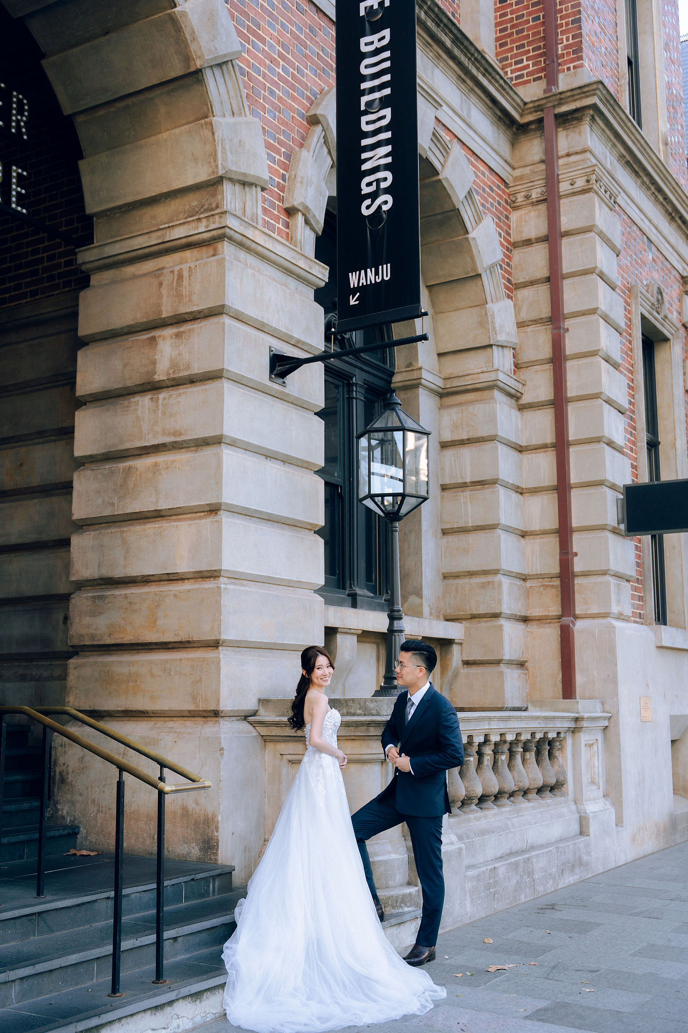 Perth Pre-Wedding Photoshoot | Lancelin, State Buildings & UWA at State Buildings pre-wedding photo