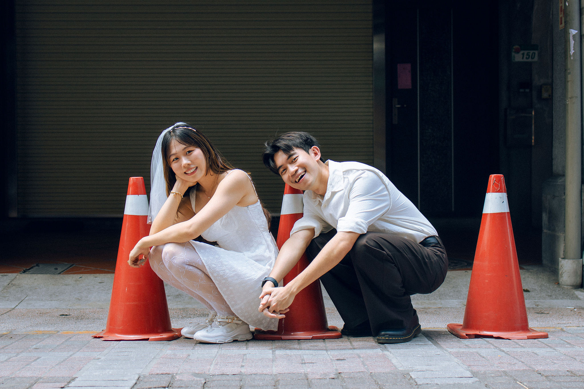 Taiwan Pre-Wedding Photoshoot | Dadaocheng & Children's Amusement Park at Da Dao Cheng pre-wedding photo