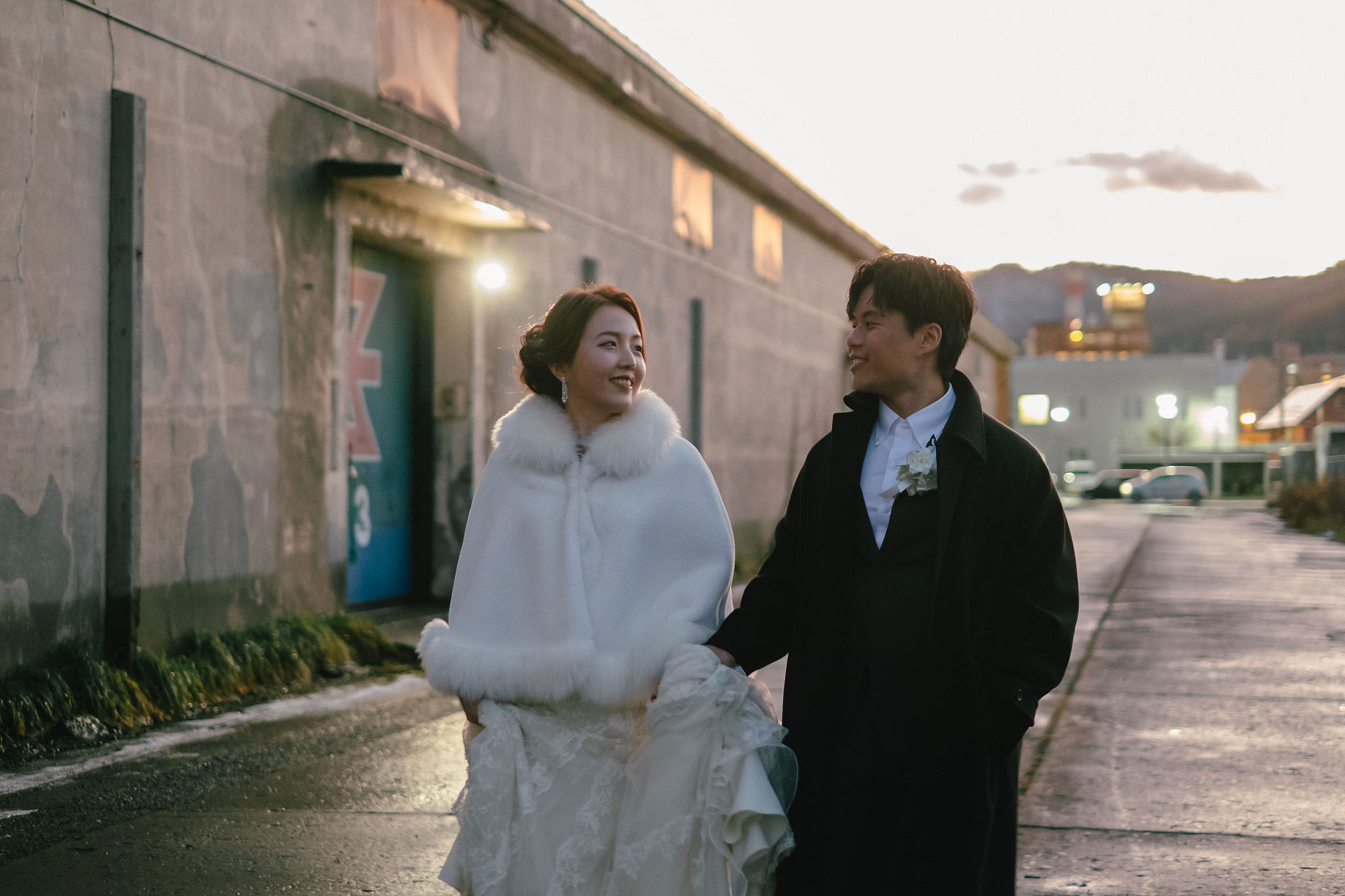 Hokkaido Pre-Wedding Photoshoot | Nakajima Park & Otaru City at Nakajima Park & Otaru City pre-wedding photo