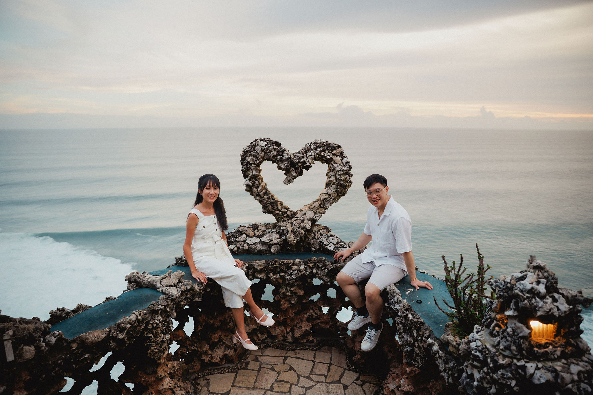 Bali Pre-Wedding Photoshoot | Pinggan Village, Sawangan Beach, Twin Cliff Valley & Malini Uluwatu at Malini Uluwatu   pre-wedding photo