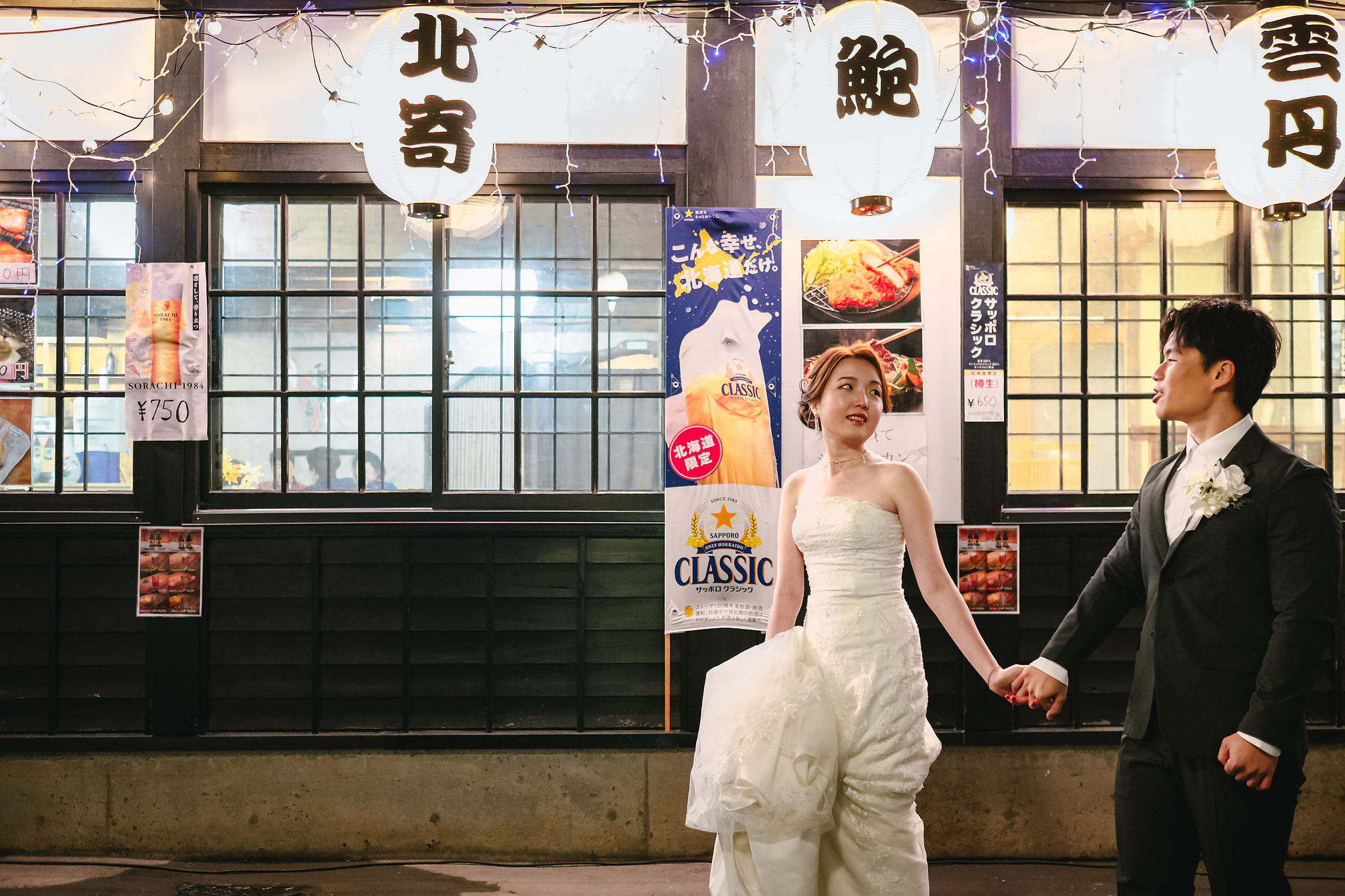 Hokkaido Pre-Wedding Photoshoot | Nakajima Park & Otaru City at Nakajima Park & Otaru City pre-wedding photo