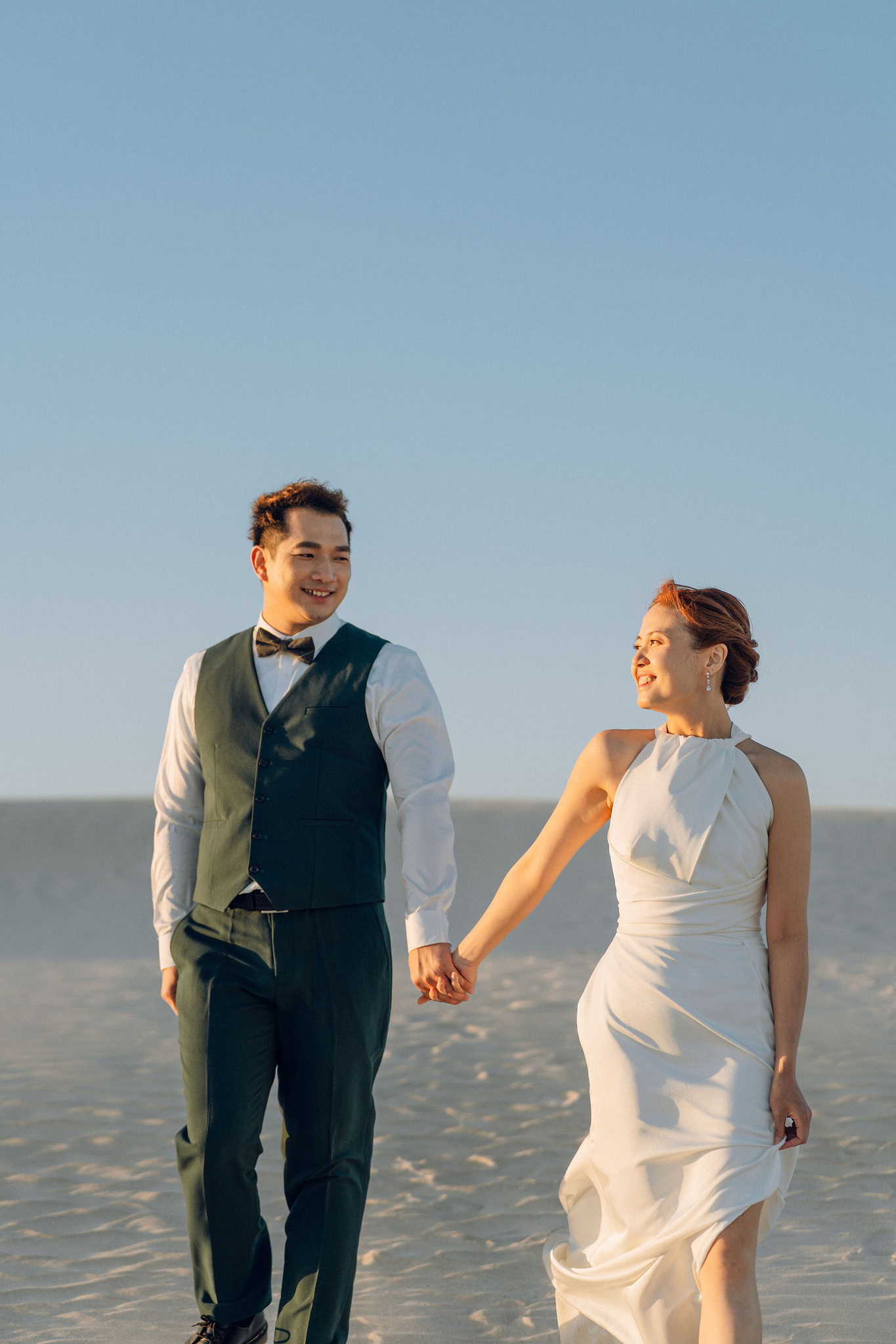 Perth Pre-Wedding Photoshoot | Fremantle, Blue House, Lancelin & Lancelin Beach at Lancelin pre-wedding photo