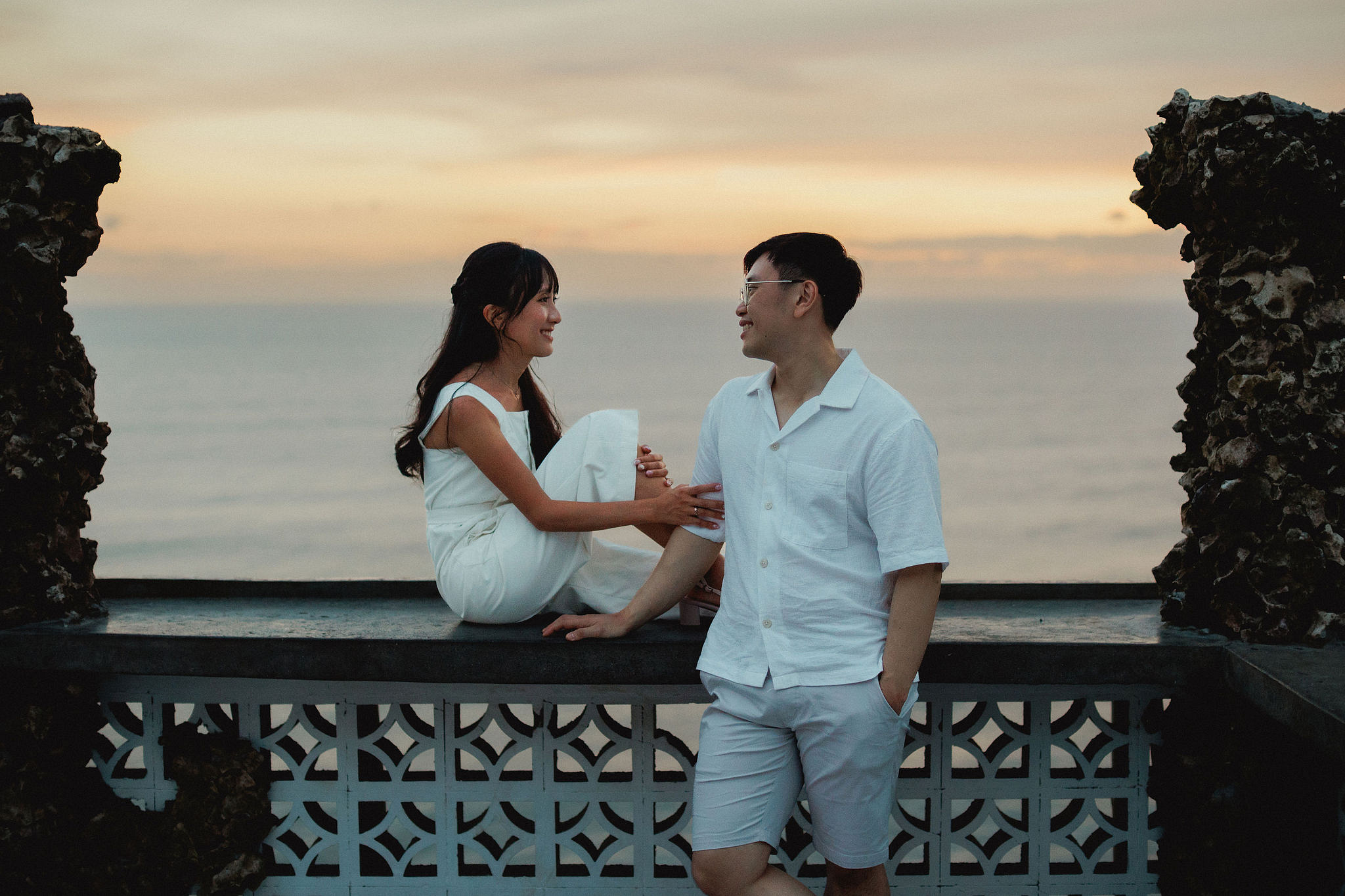 Bali Pre-Wedding Photoshoot | Pinggan Village, Sawangan Beach, Twin Cliff Valley & Malini Uluwatu at Malini Uluwatu   pre-wedding photo
