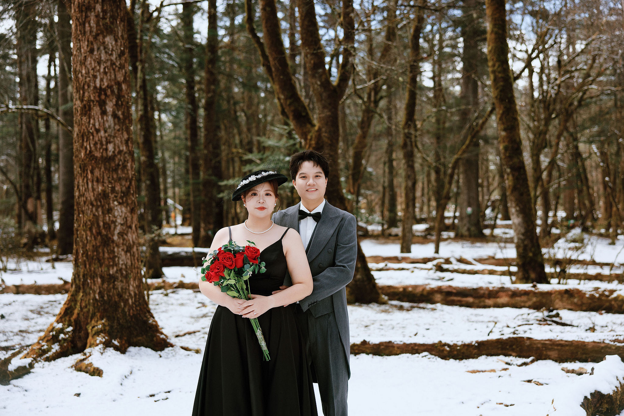 Lijiang Pre-Wedding Photoshoot | Spruce Meadow, Blue Moon Valley & Alpine Lake at Spruce Meadow pre-wedding photo