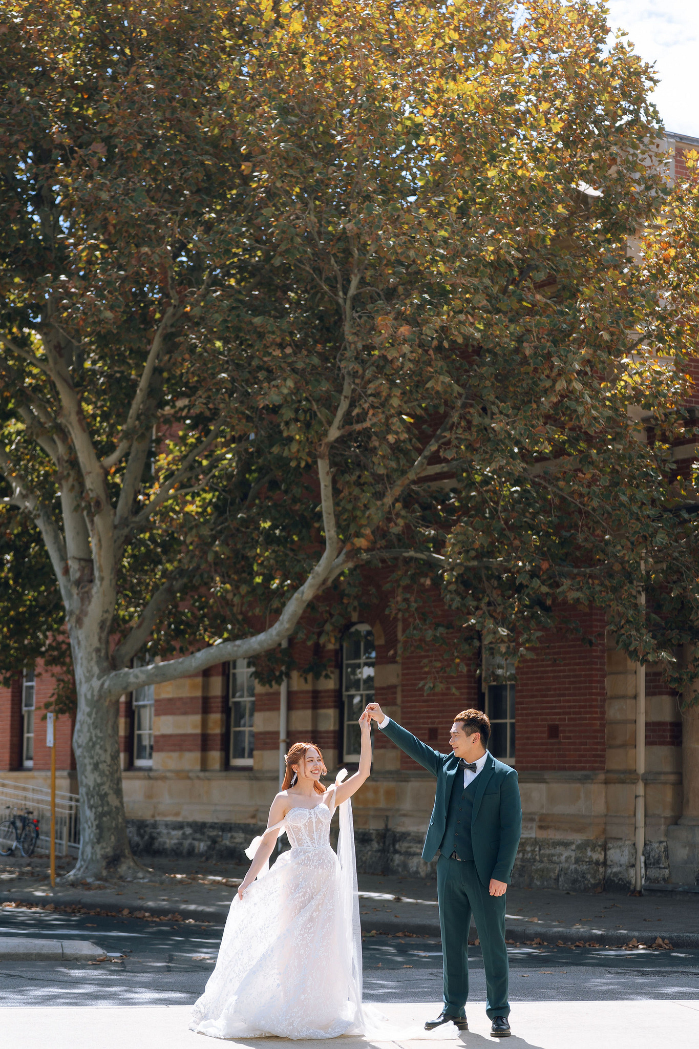 Perth Pre-Wedding Photoshoot | Fremantle, Blue House, Lancelin & Lancelin Beach at Fremantle pre-wedding photo