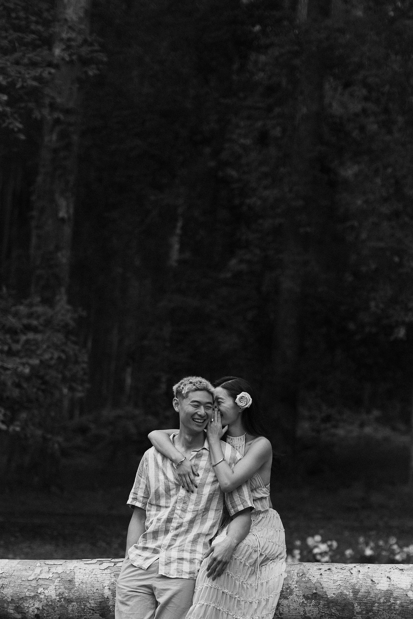 Bali Pre-Wedding Photoshoot | Lake Tamblingan, Kebun Raya Botanic Gardens & Blangsinga Waterfall at Botanic Gardens pre-wedding photo