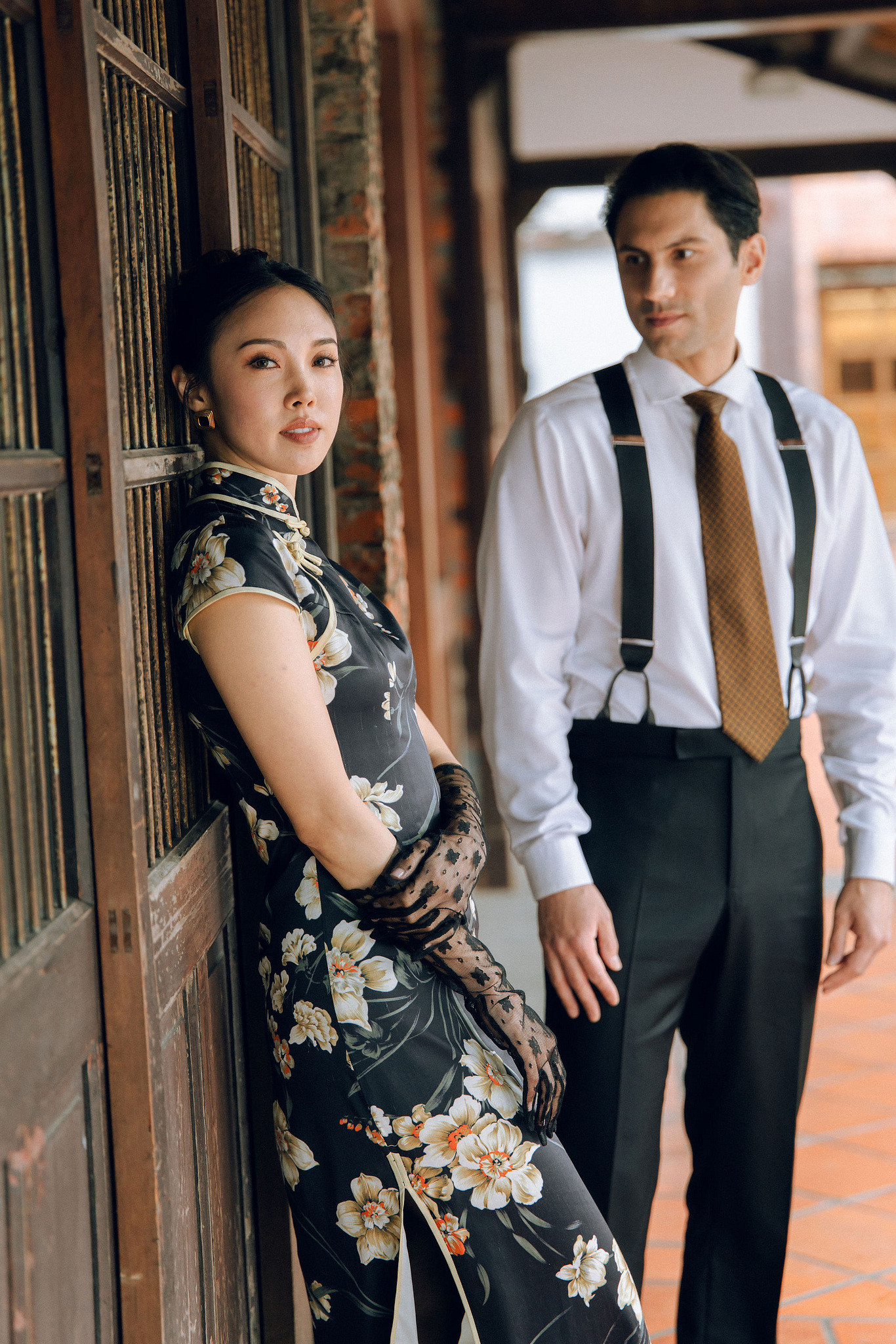 Taiwan Pre-Wedding Photoshoot | Bopiliao Historical Block, Nanya Rocks, Jinguashi & Jiufen at Bopiliao Historical Block pre-wedding photo