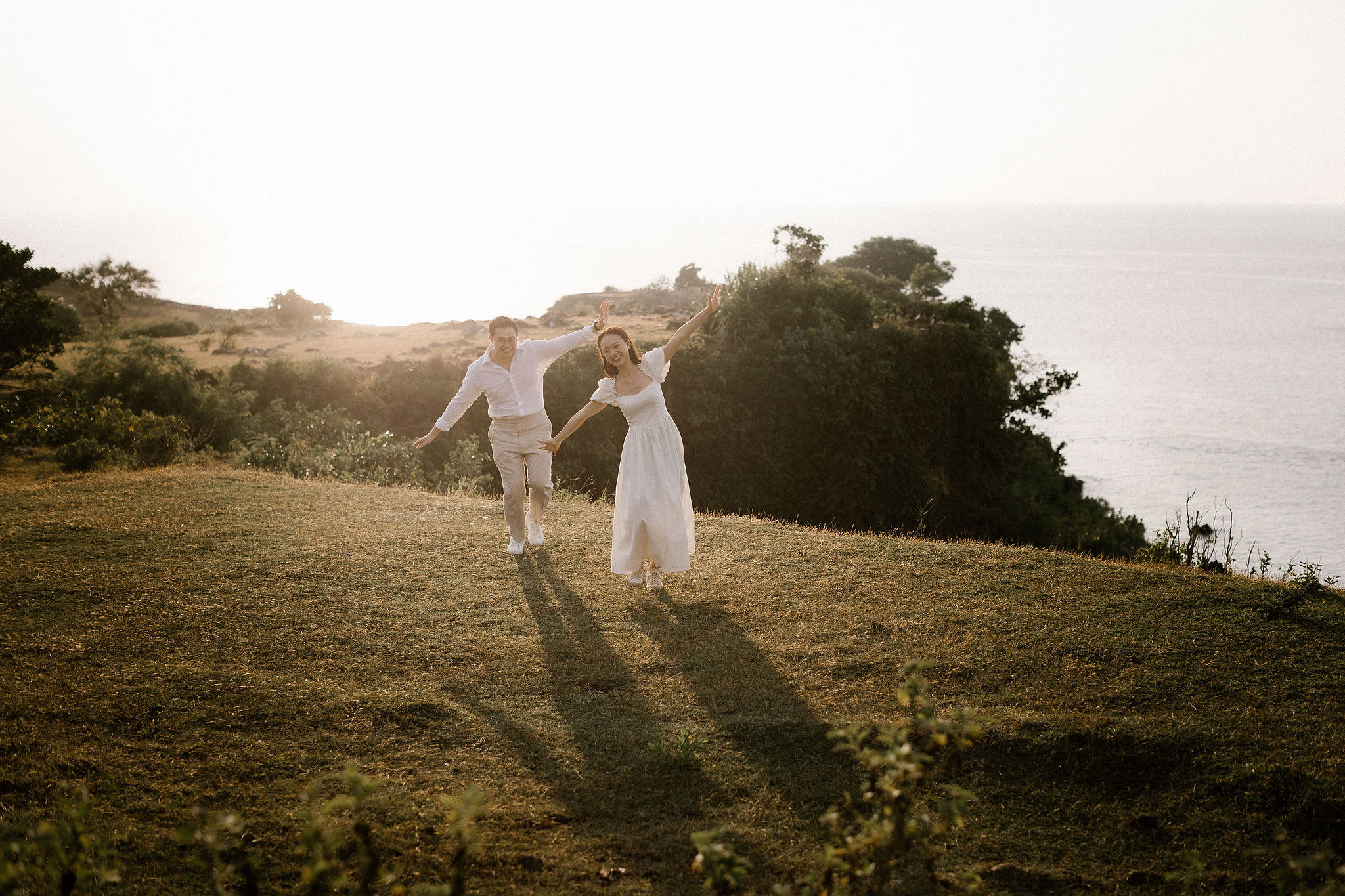 Bali Pre-Wedding Photoshoot | Pinggan Village, Lava Fields, Twin Cliff Valley & Beach at Beach pre-wedding photo