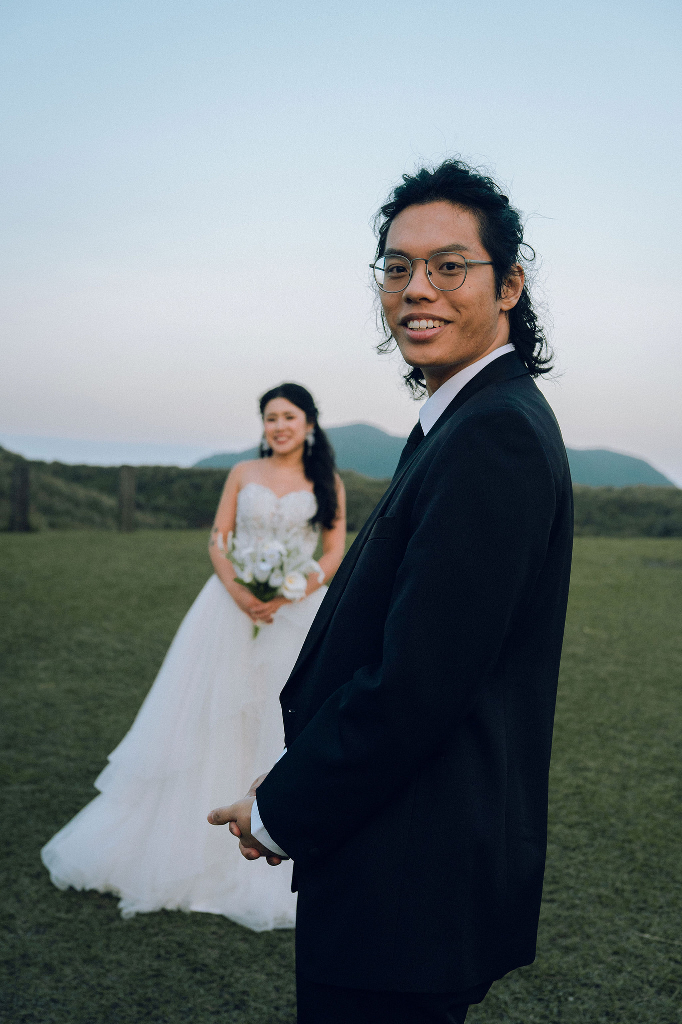 Taiwan Pre-Wedding Photoshoot | Lin Family Mansion, Dadaocheng & Yangmingshan at Yangmingshan pre-wedding photo