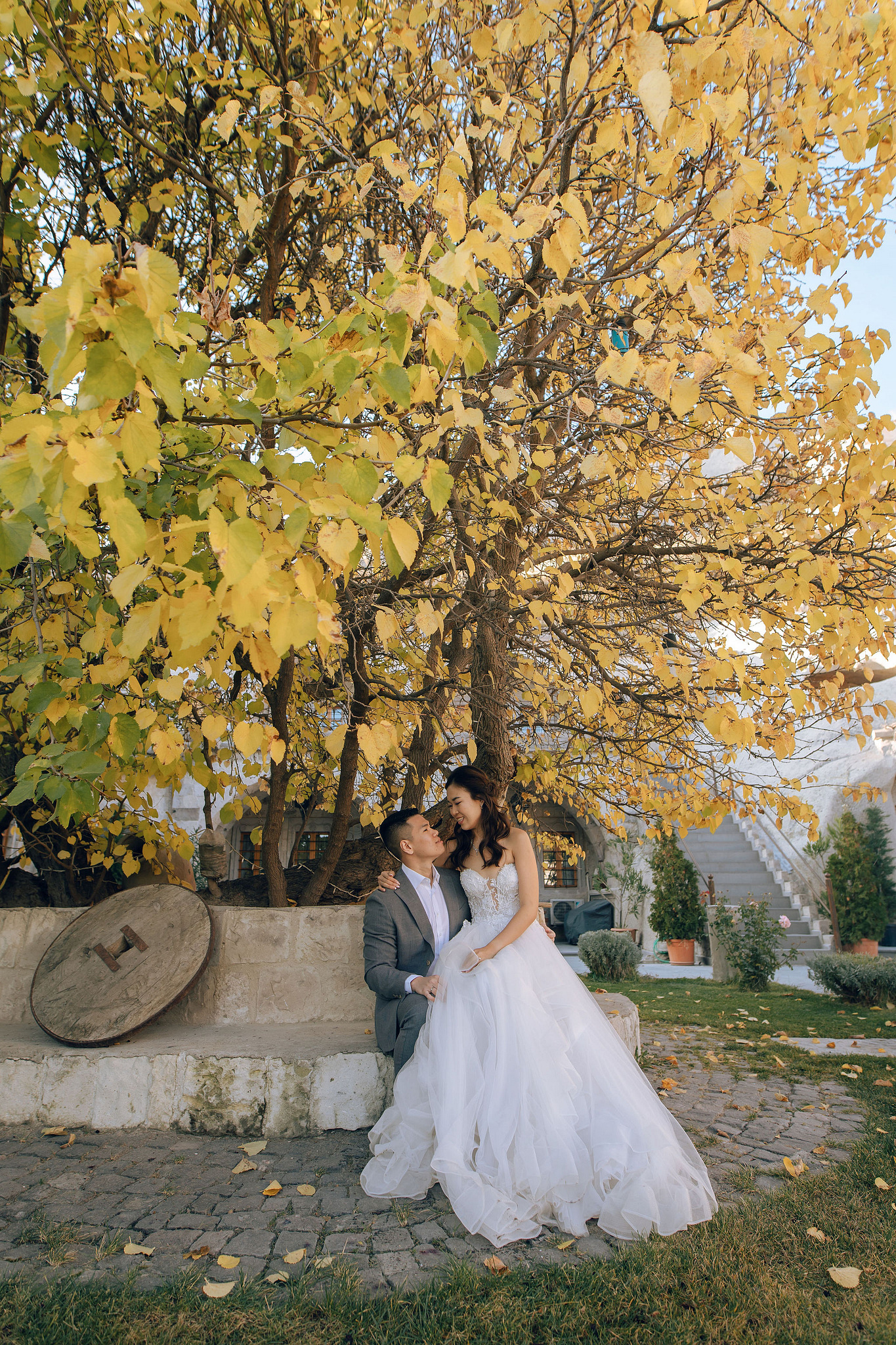 Cappadocia Pre-Wedding Photoshoot | Love Valley, Canyon, Lunar Cappadocian Hotel & Lake Tuz at Lunar Hotel pre-wedding photo