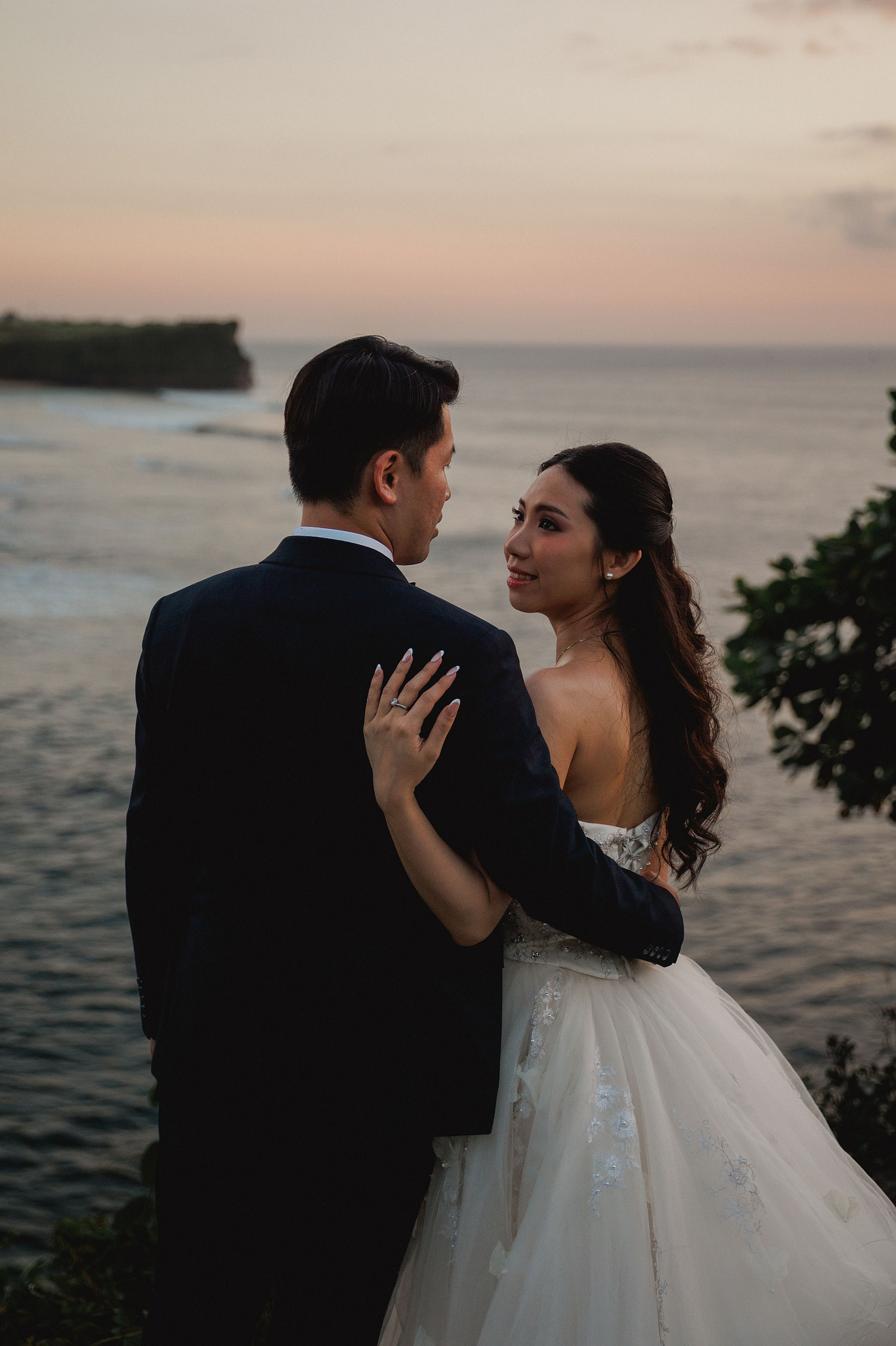Bali Pre-Wedding Photoshoot | Mt. Batur Lava Fields, Blangsinga Waterfall & Balangan Beach at Balangan Beach pre-wedding photo