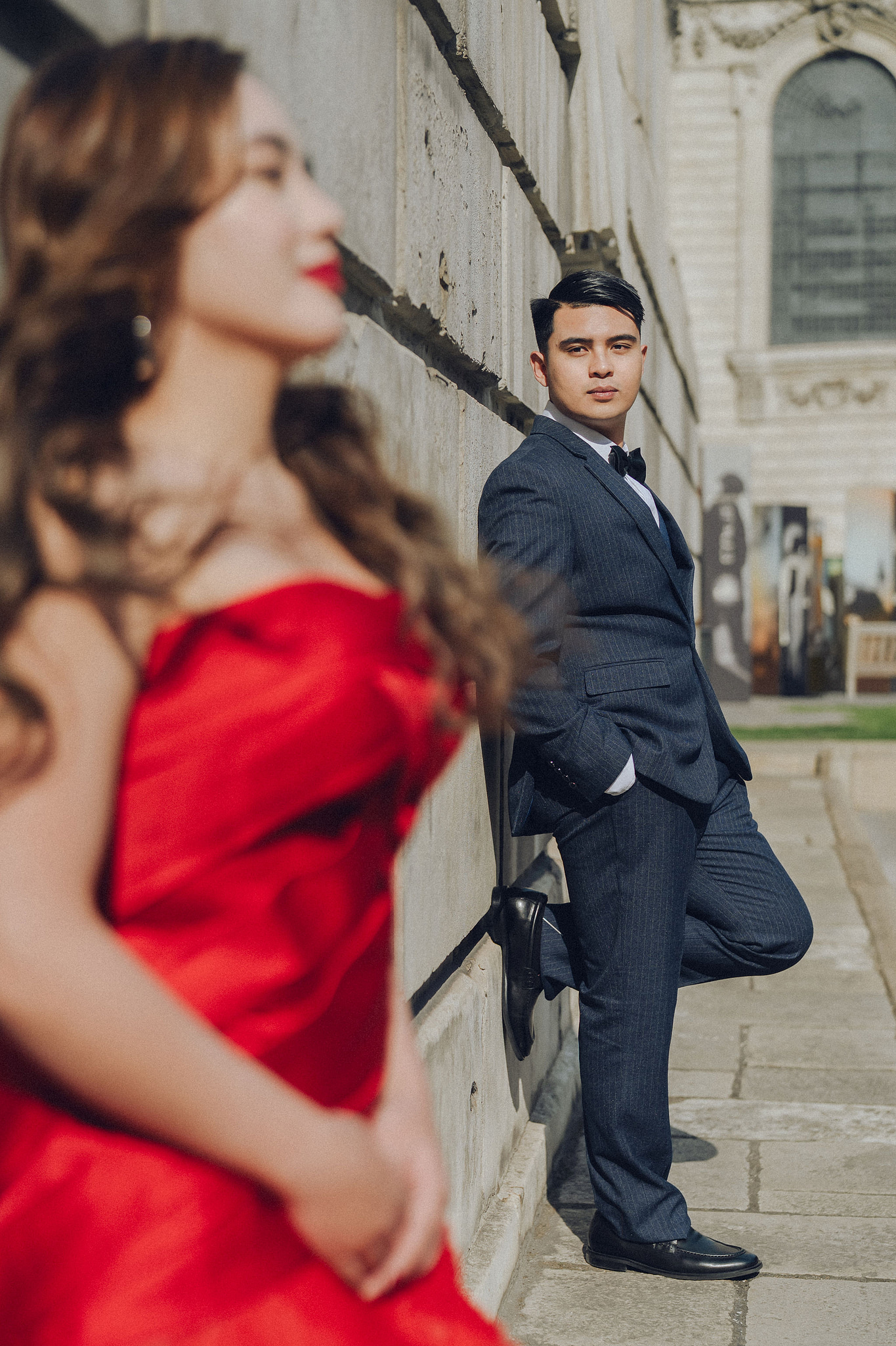 London Pre-Wedding Photoshoot | Westminster, St. Paul’s Cathedral & London Streets at St. Paul’s Cathedral pre-wedding photo