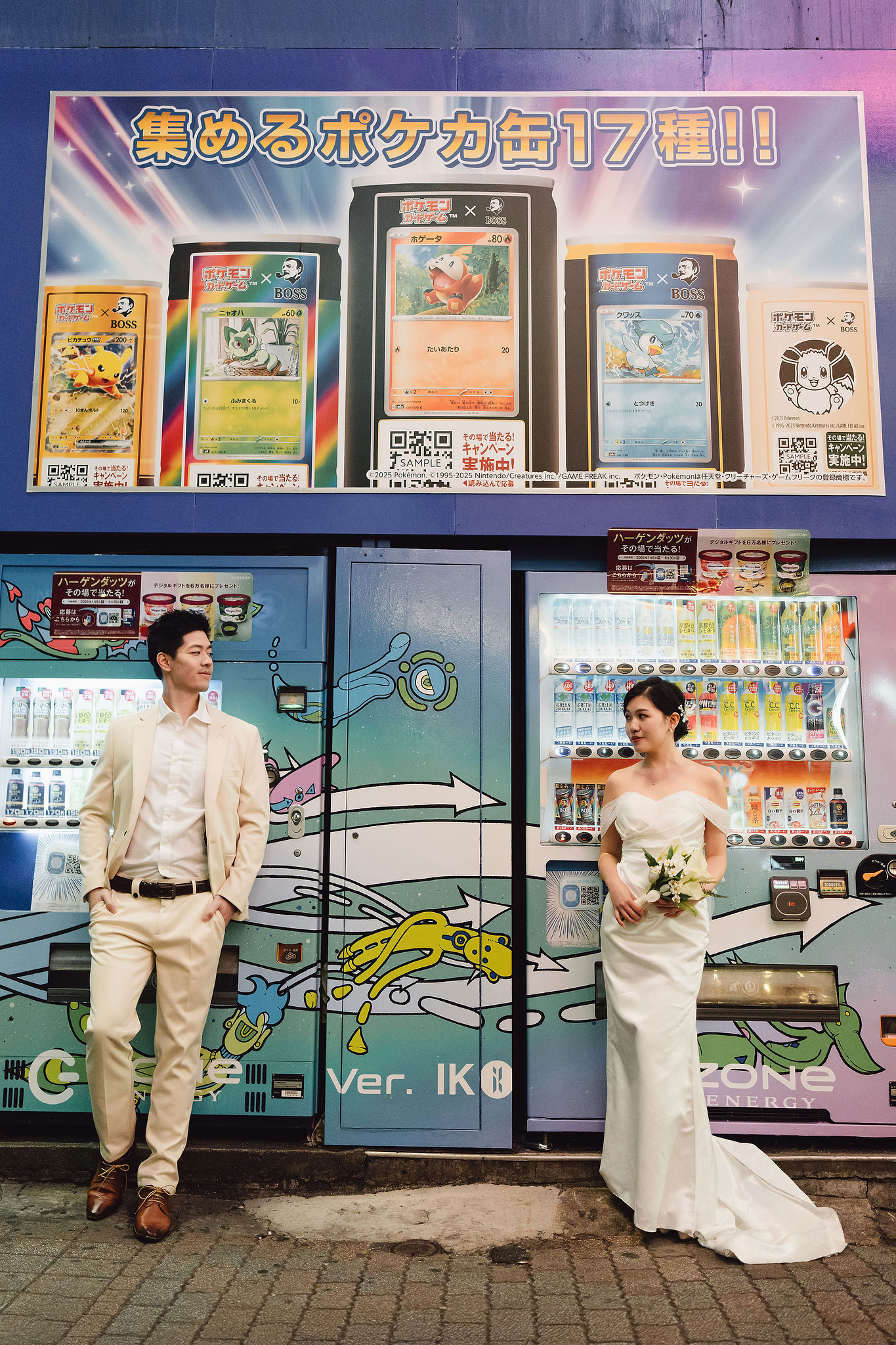 Tokyo Pre-Wedding Photoshoot | Tokyo Shrine, Tokyo Beach & Shibuya at Shibuya pre-wedding photo