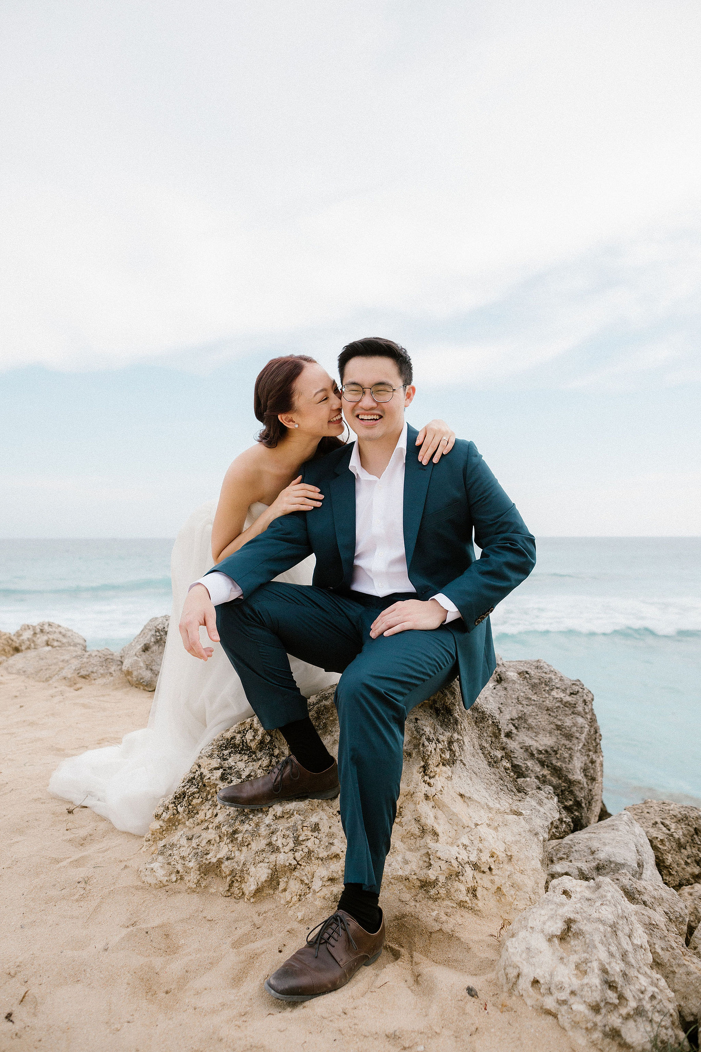 Bali Pre-Wedding Photoshoot | Pinggan Village, Lava Fields, Twin Cliff Valley & Beach at Twin Cliff Valley & Beach pre-wedding photo