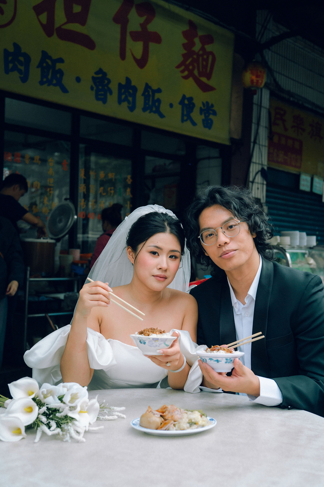 Taiwan Pre-Wedding Photoshoot | Lin Family Mansion, Dadaocheng & Yangmingshan at Dadaocheng pre-wedding photo