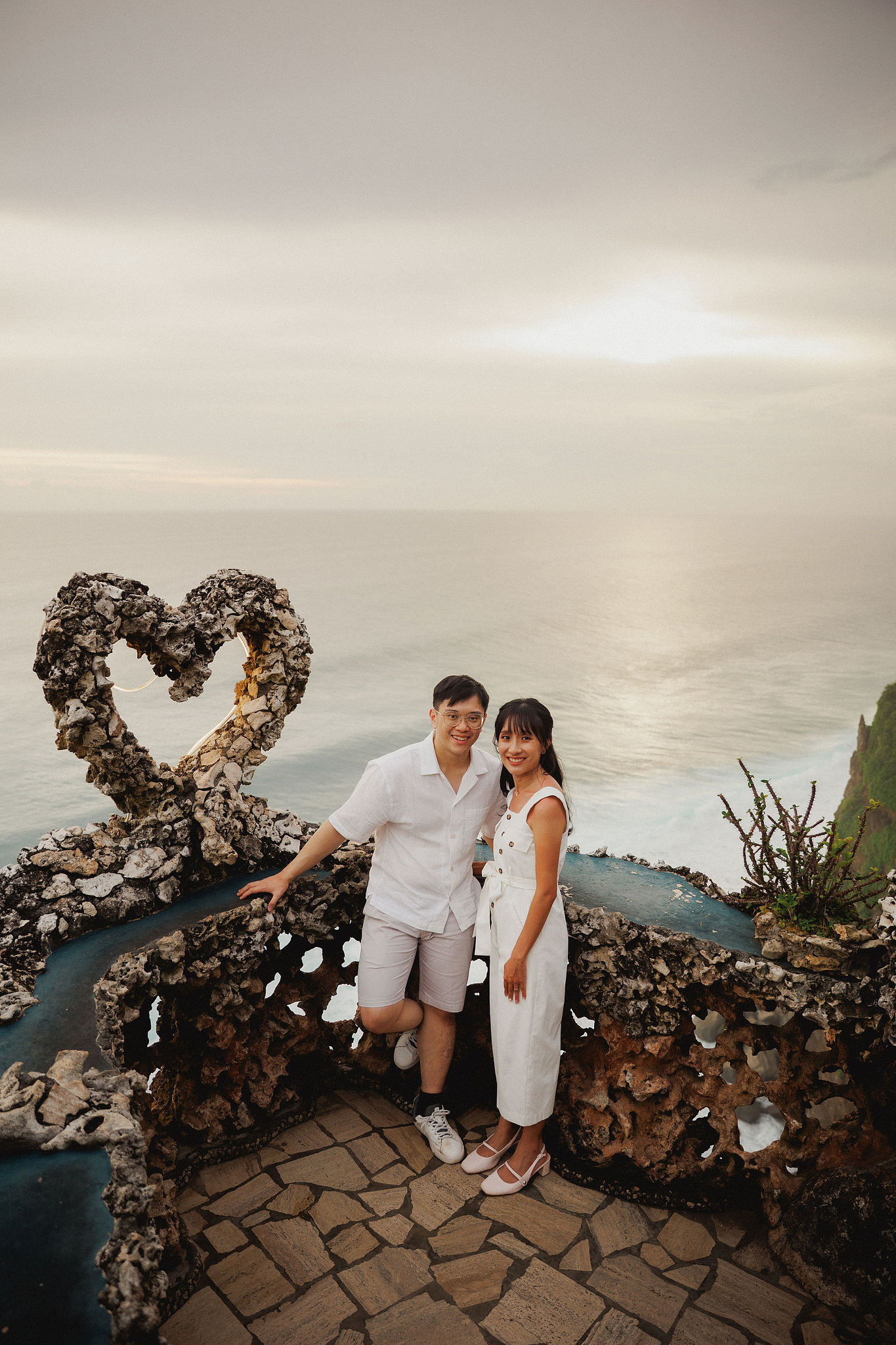Bali Pre-Wedding Photoshoot | Pinggan Village, Sawangan Beach, Twin Cliff Valley & Malini Uluwatu at Malini Uluwatu   pre-wedding photo