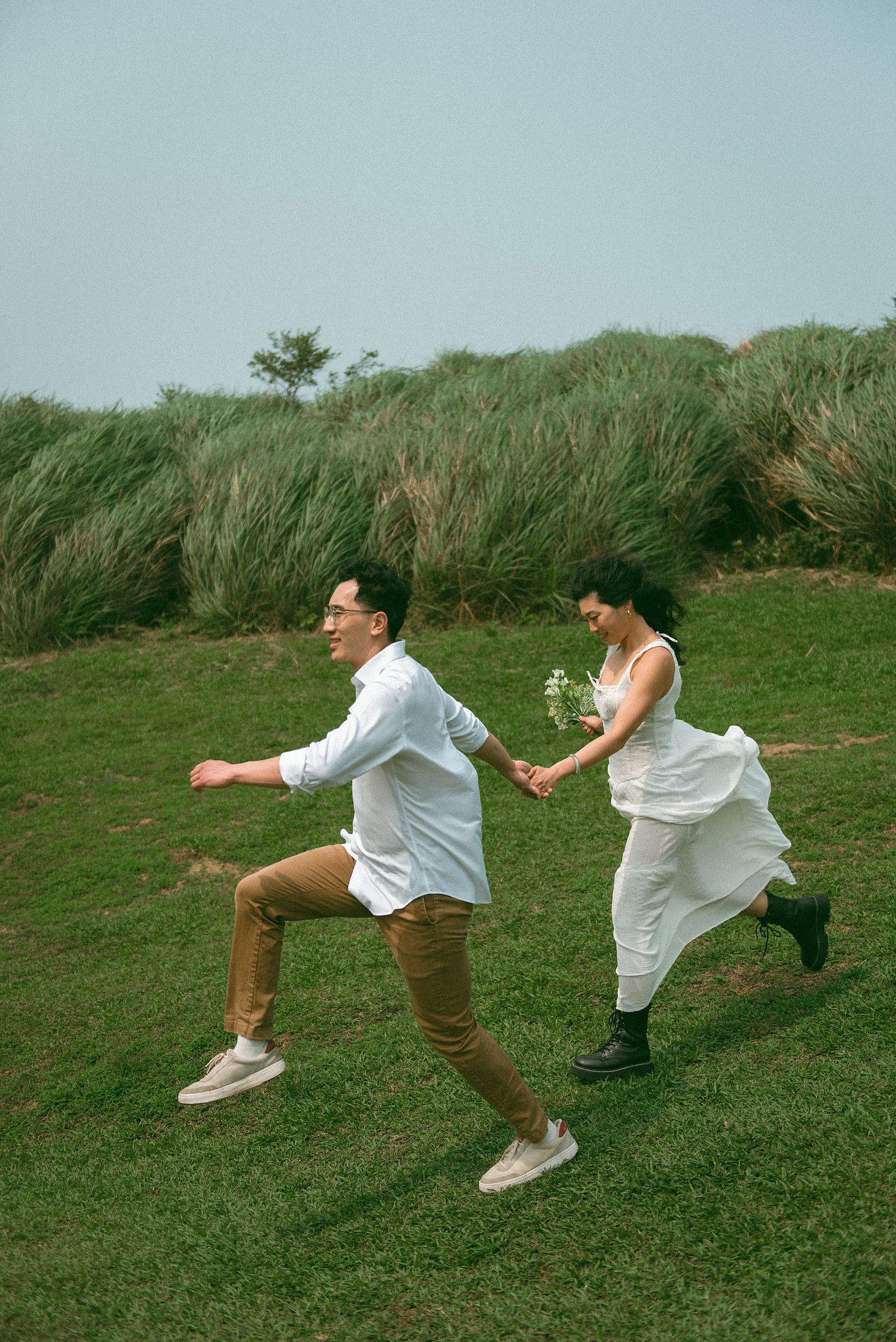 Taiwan Pre-Wedding Photoshoot | Cafe Chamber, Yangmingshan & Huaxi Street Night Market at Yangmingshan pre-wedding photo