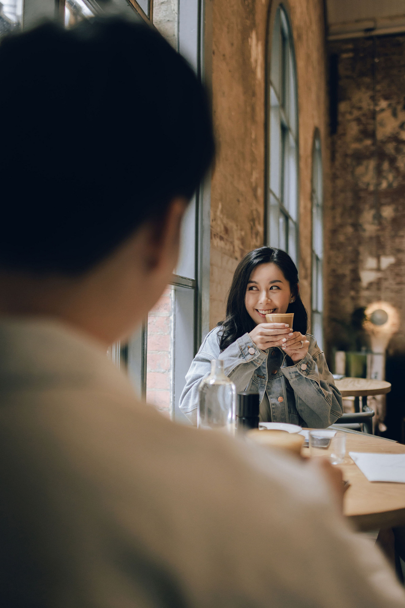 Melbourne Pre-Wedding Photoshoot | Redwood Forest, Higher Ground Cafe & Carlton Gardens at Higher Ground Cafe pre-wedding photo