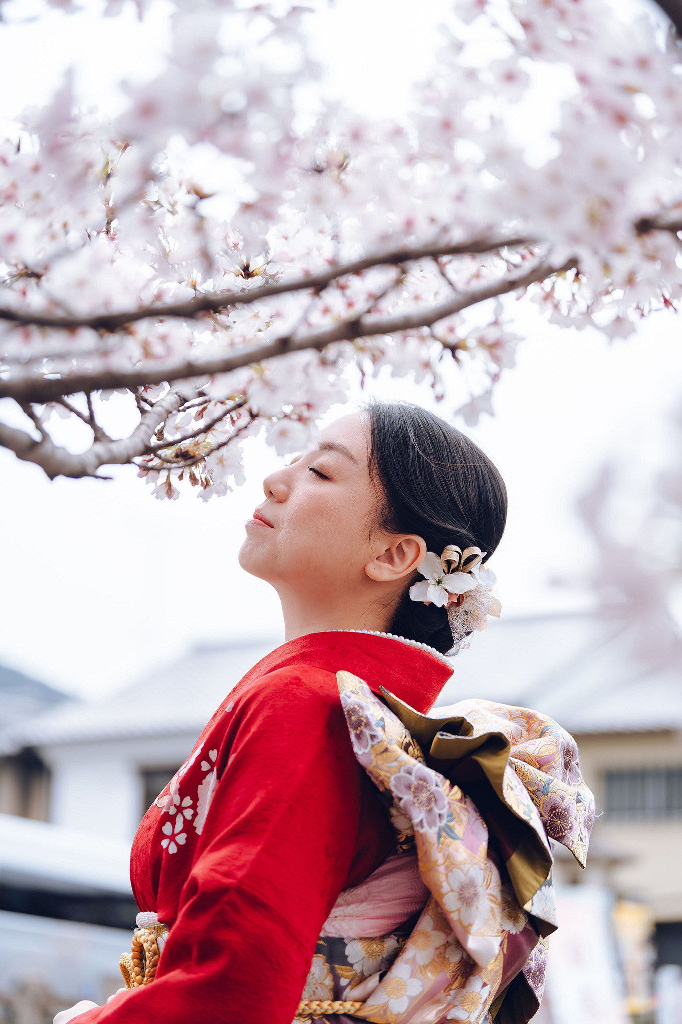 Kyoto Pre-Wedding Photoshoot | Historic Higashiyama Streets, Keage Incline & Nara Park at Higashiyama & Yasaka Pagoda pre-wedding photo