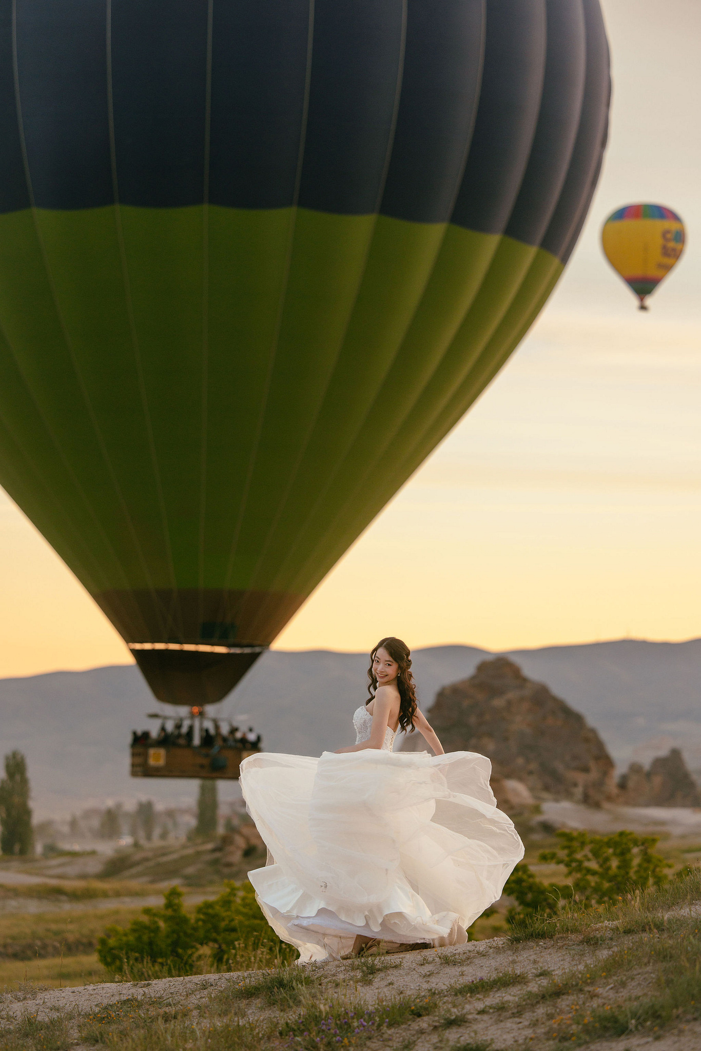 Cappadocia Pre-Wedding Photoshoot | Love Valley, Horse Ranch, Slot Canyons & Pigeon Valley at Love Valley pre-wedding photo