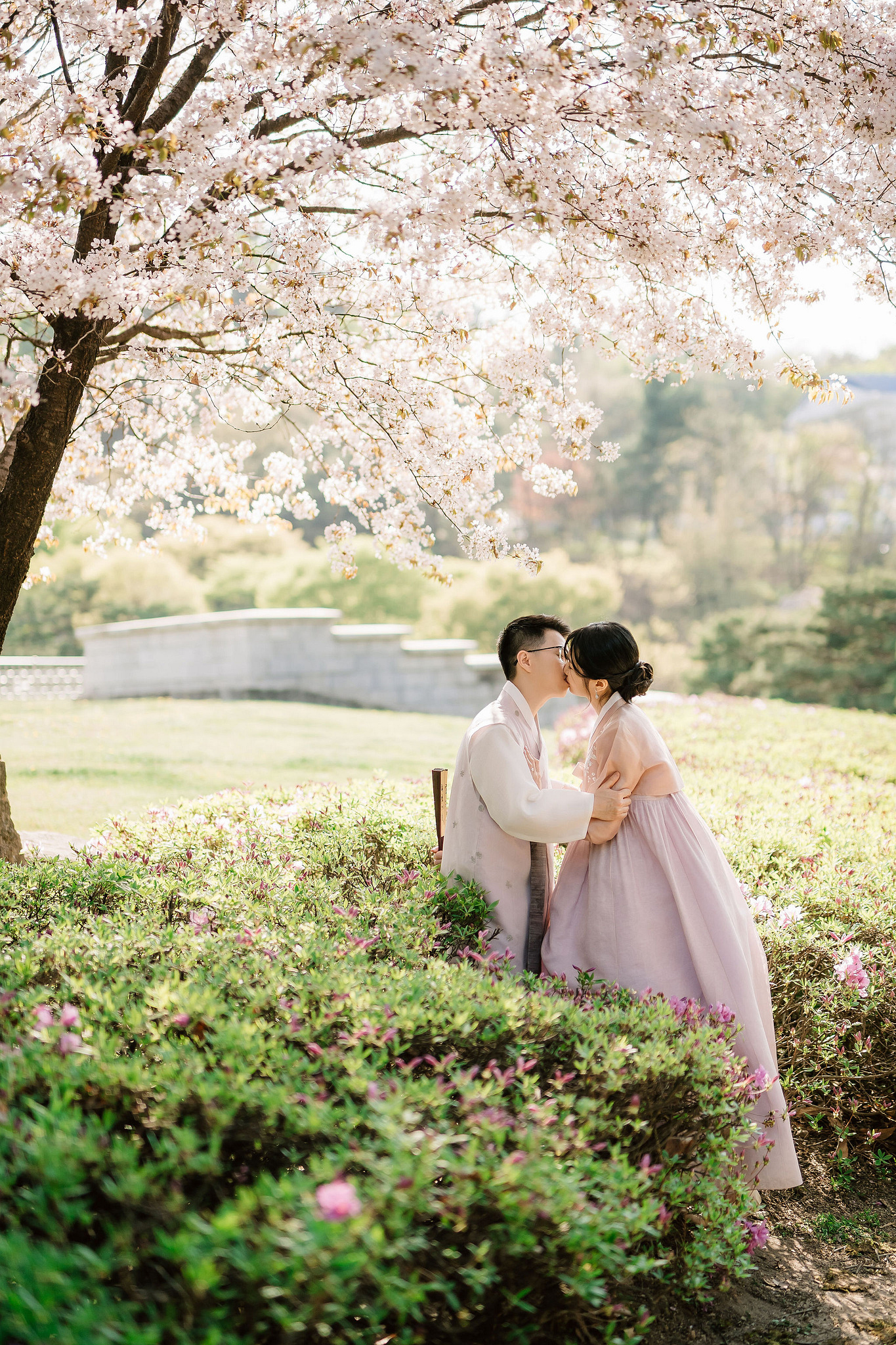 Seoul Pre-Wedding Photoshoot | Seoul Forest, Namsangol Hanok Village & Samcheong-dong at Namsangol Hanok Village pre-wedding photo