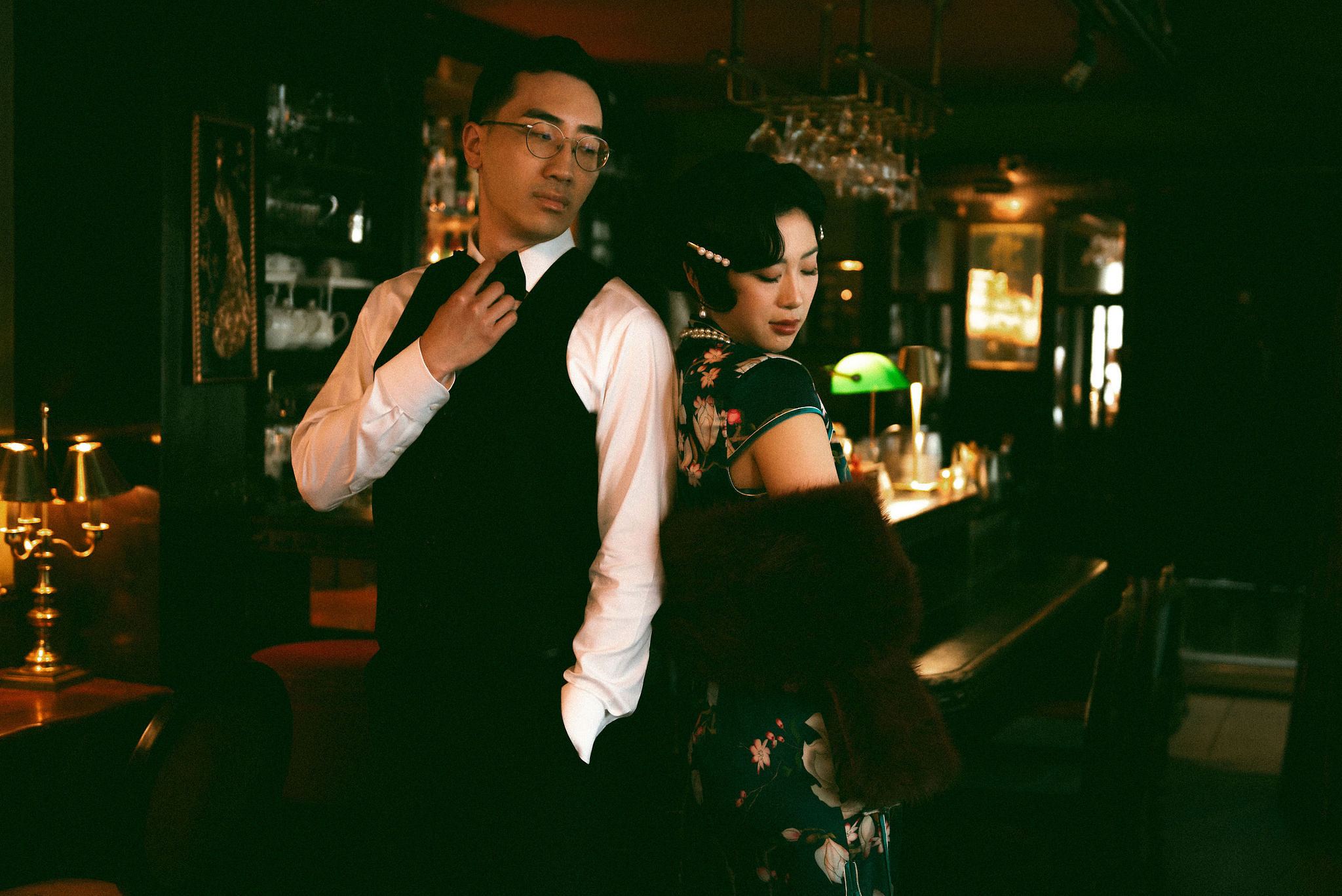 Taiwan Pre-Wedding Photoshoot | Cafe Chamber, Yangmingshan & Huaxi Street Night Market at Cafe Chamber pre-wedding photo