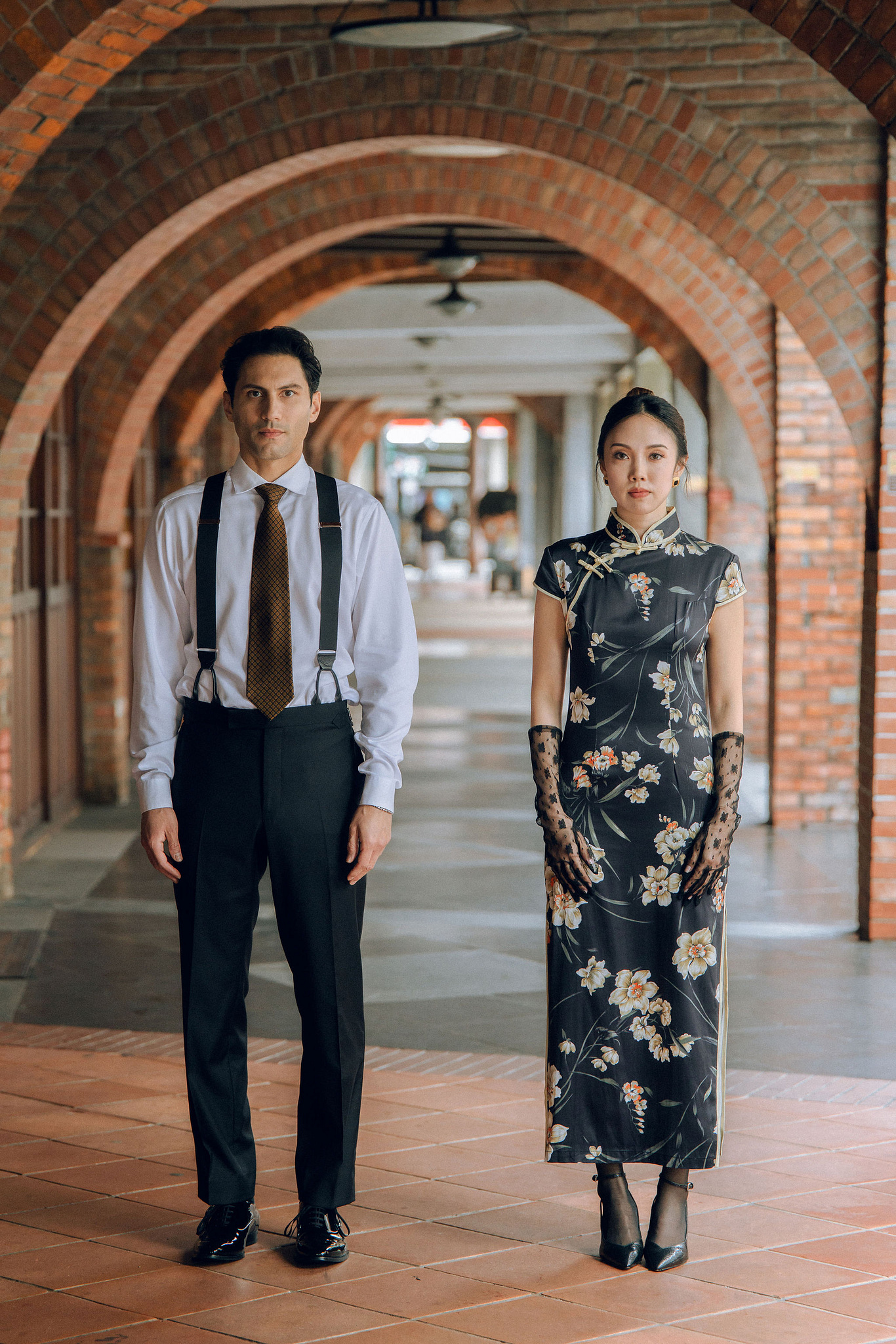 Taiwan Pre-Wedding Photoshoot | Bopiliao Historical Block, Nanya Rocks, Jinguashi & Jiufen at Bopiliao Historical Block pre-wedding photo