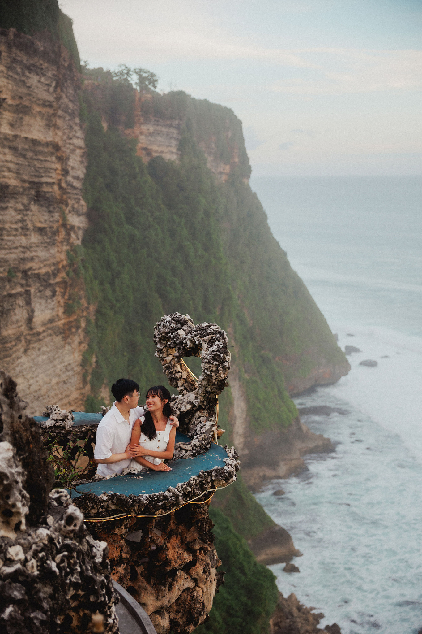 Bali Pre-Wedding Photoshoot | Pinggan Village, Sawangan Beach, Twin Cliff Valley & Malini Uluwatu at Malini Uluwatu   pre-wedding photo