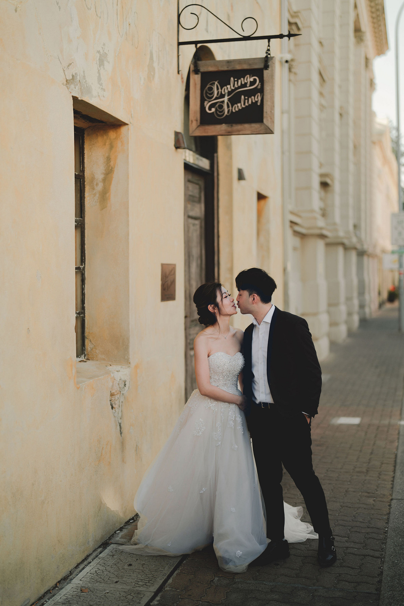 Perth Pre-Wedding Photoshoot | Fremantle, Lancelin, UWA & Coogee Beach at Fremantle pre-wedding photo