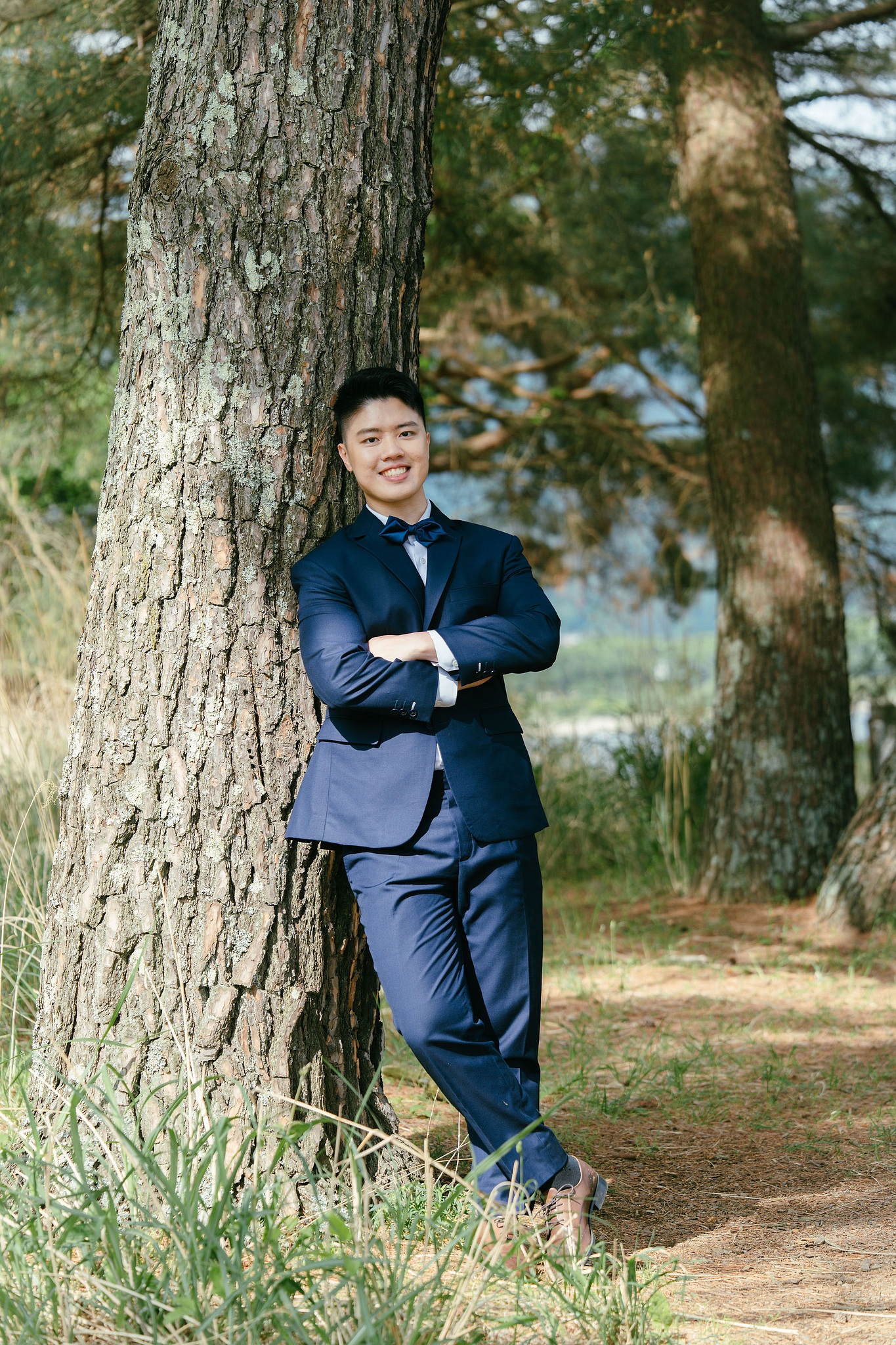 Mt. Fuji Pre-Wedding Photoshoot | Mt. Fuji Village, Oishi Park, Lake Kawaguchiko & Mt. Fuji Park at Lake Kawaguchiko pre-wedding photo